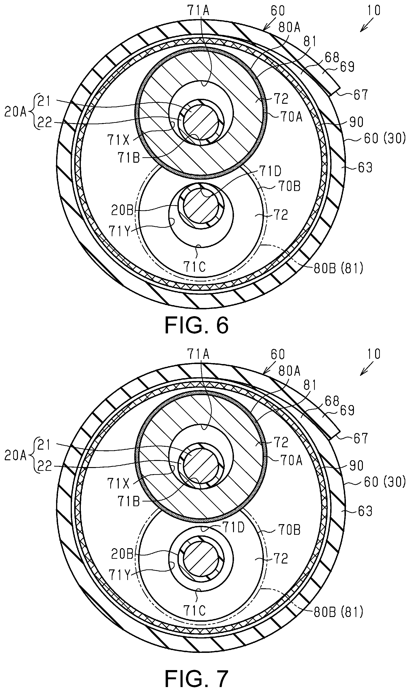 Patent US12108584 Figure 5 – Wire harness