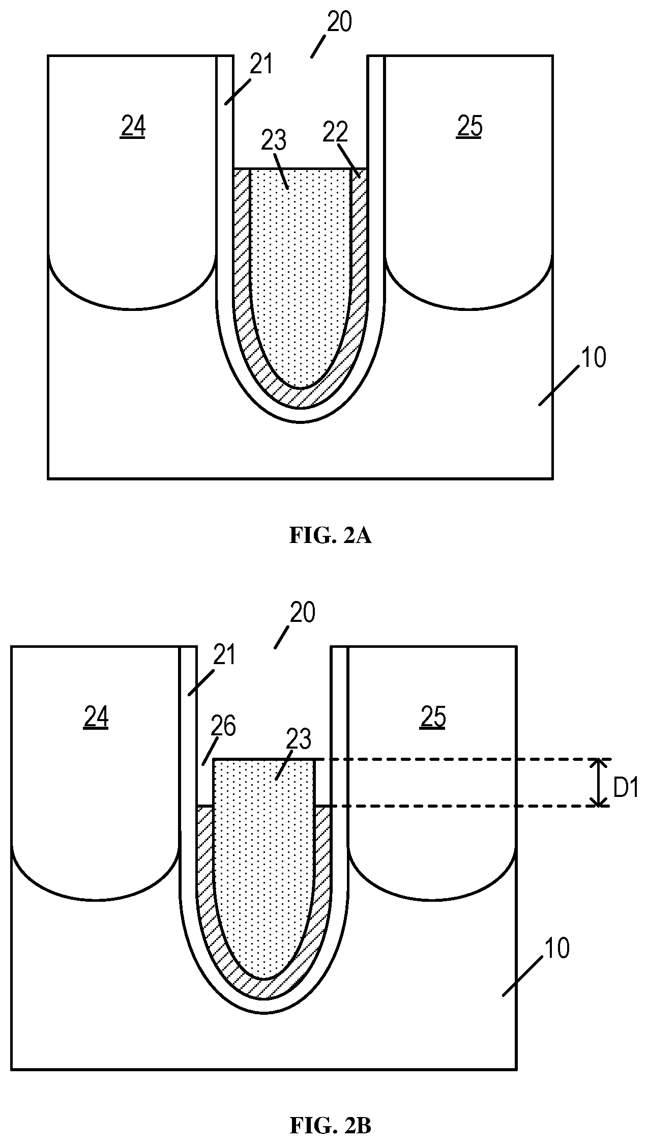 Patent US12108587 Figure 2 – Semiconductor device and method of forming same