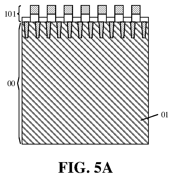 Patent US12108593 Figure 6 – Method for preparing semiconductor structure using a first mask comprises a groove