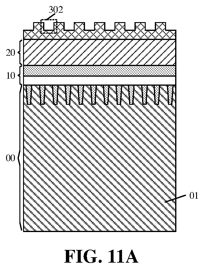 Patent US12108593 Figure 14 – Method for preparing semiconductor structure using a first mask comprises a groove