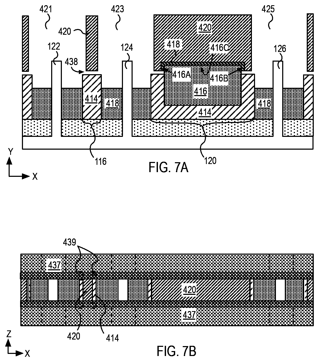 Patent US12108595 Figure 11 – Integrated fuse in self-aligned gate endcap for FinFET architectures and methods of fabrication