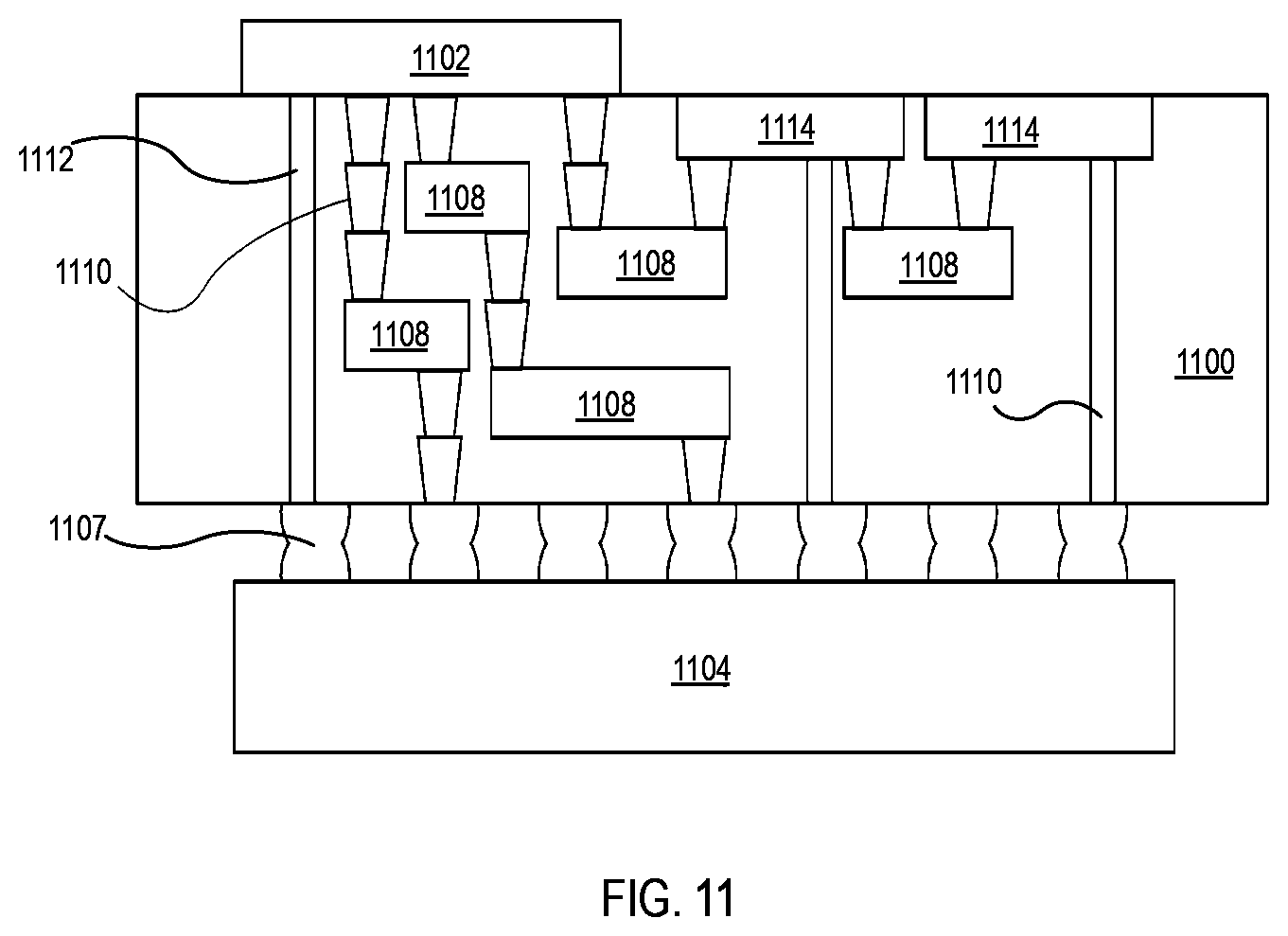Patent US12108595 Figure 15 – Integrated fuse in self-aligned gate endcap for FinFET architectures and methods of fabrication
