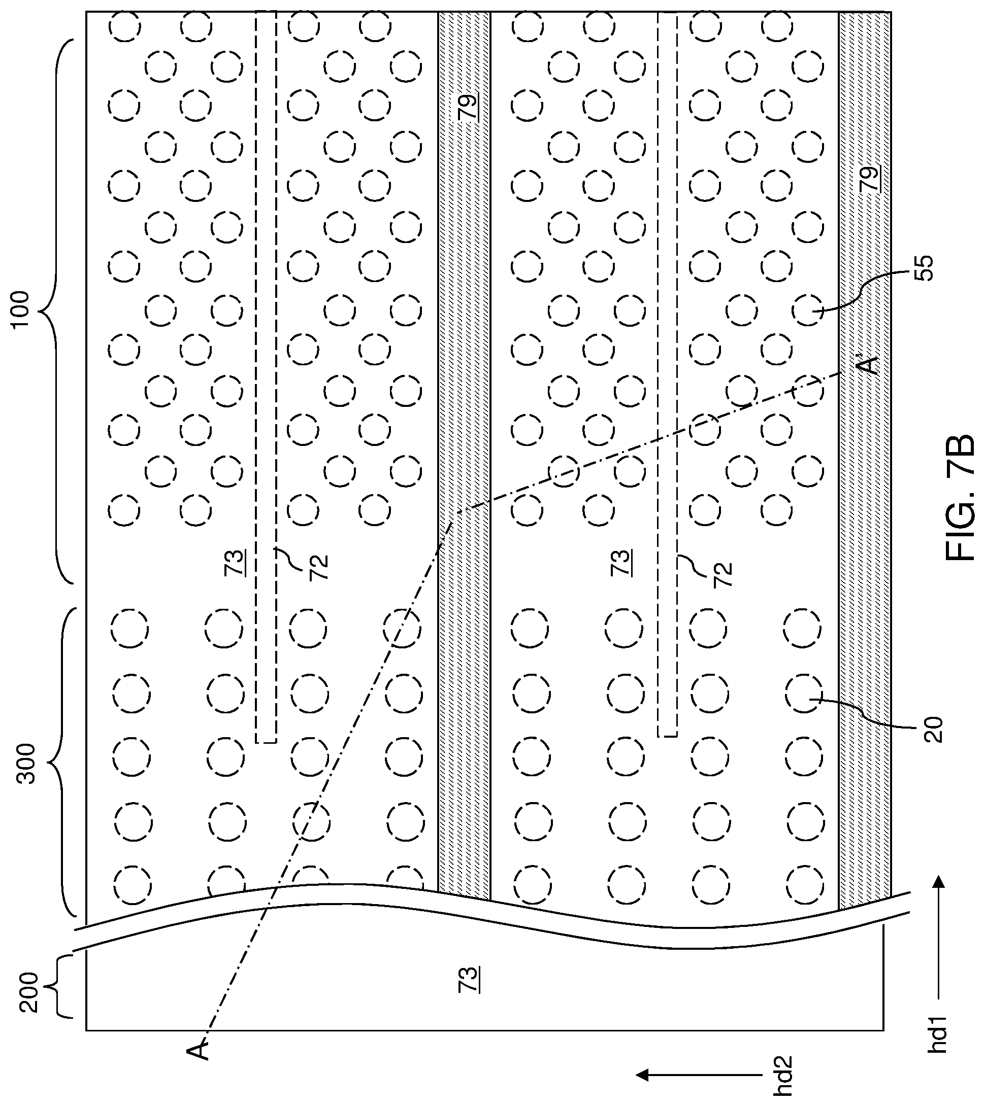 Patent US12108597 Figure 9 – Three-dimensional memory device containing a pillar contact between channel and source and methods of making the same
