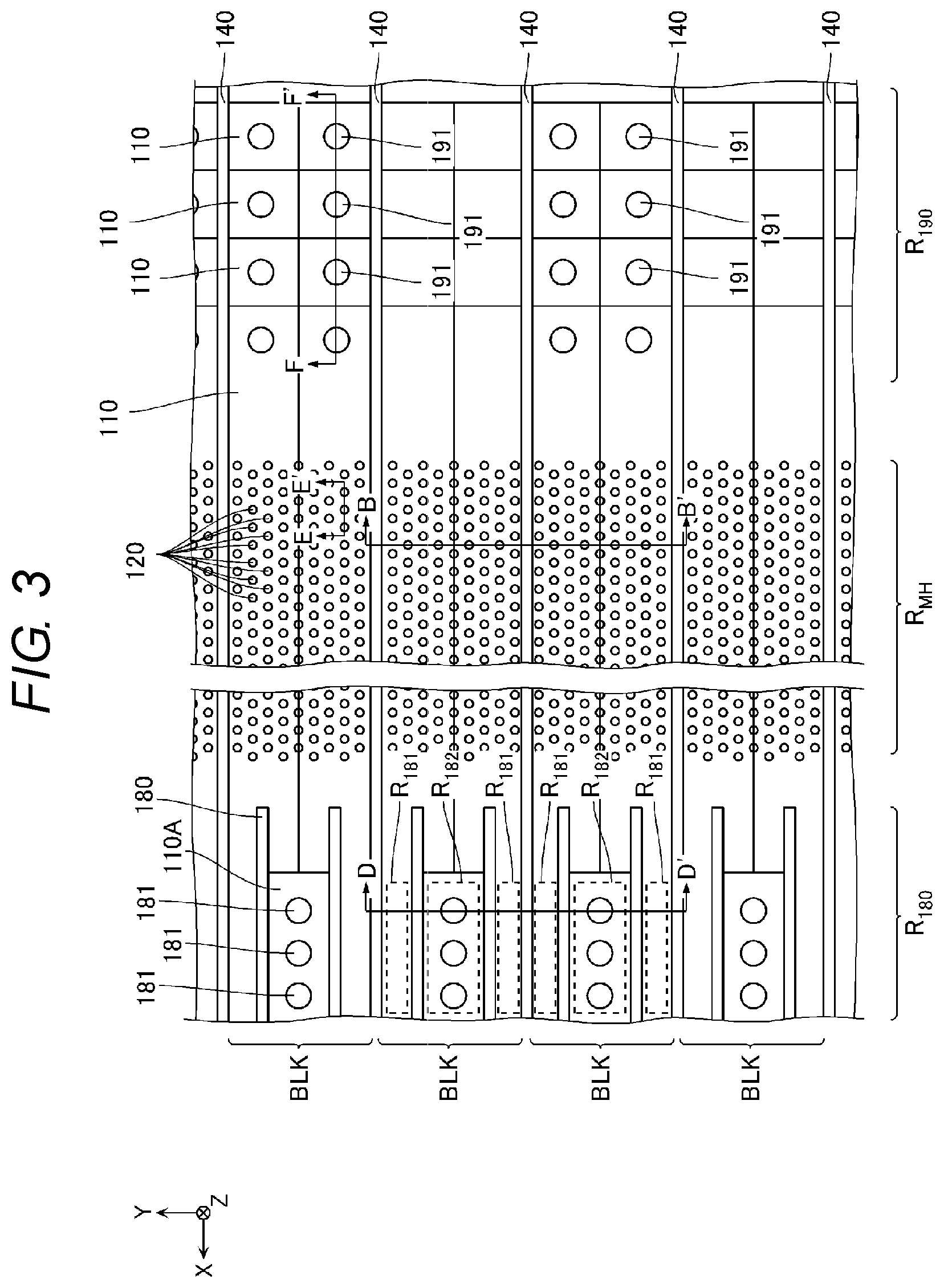 Patent US12108598 Figure 2 – Semiconductor storage device with pillar