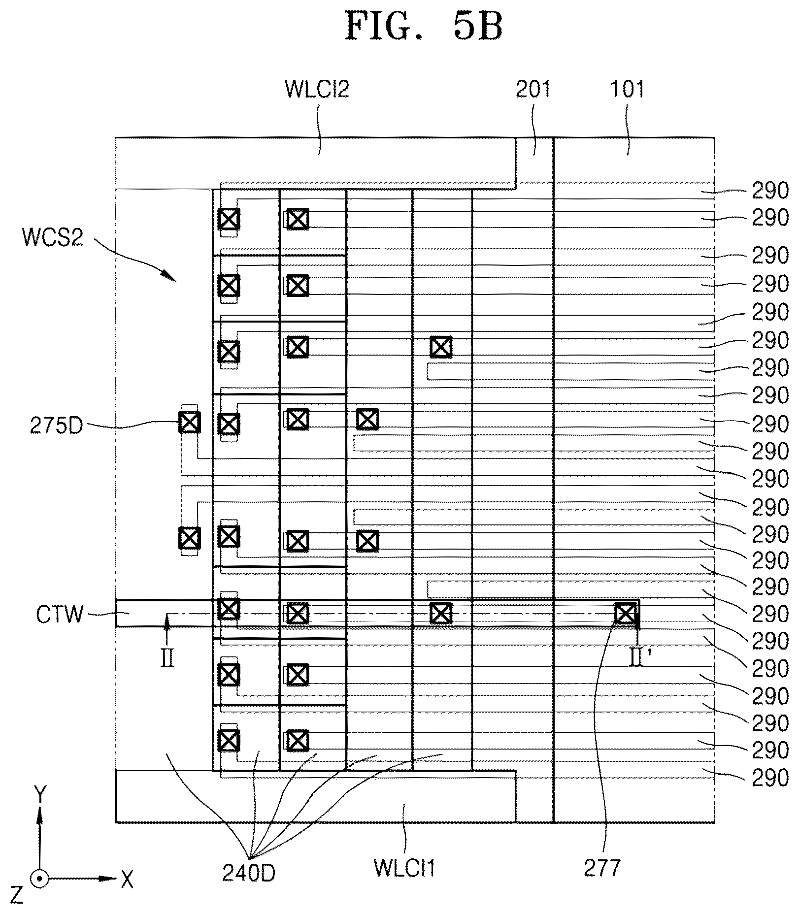 Patent US12108599 Figure 6 – Semiconductor memory device and a method of manufacturing the same