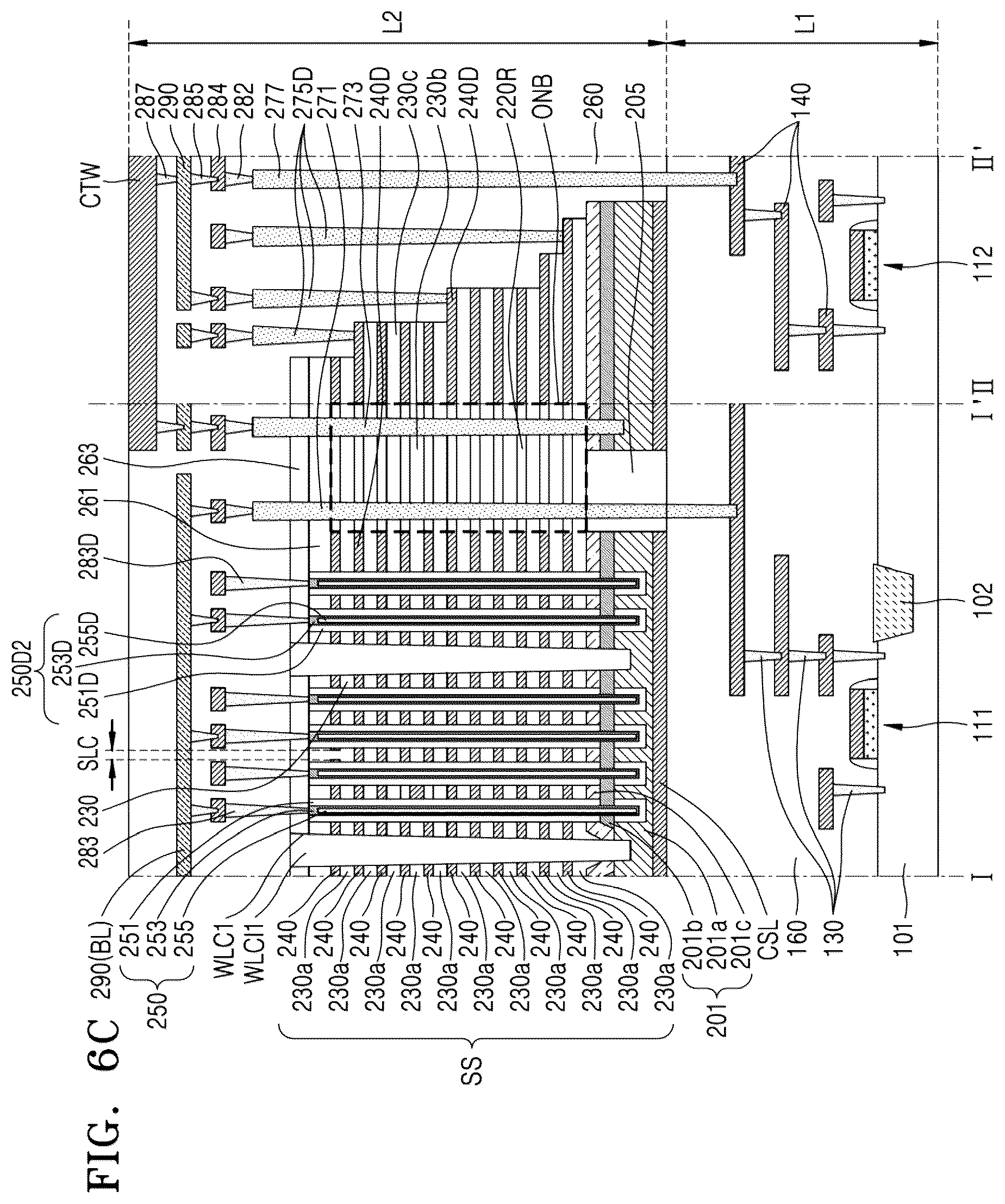Patent US12108599 Figure 9 – Semiconductor memory device and a method of manufacturing the same