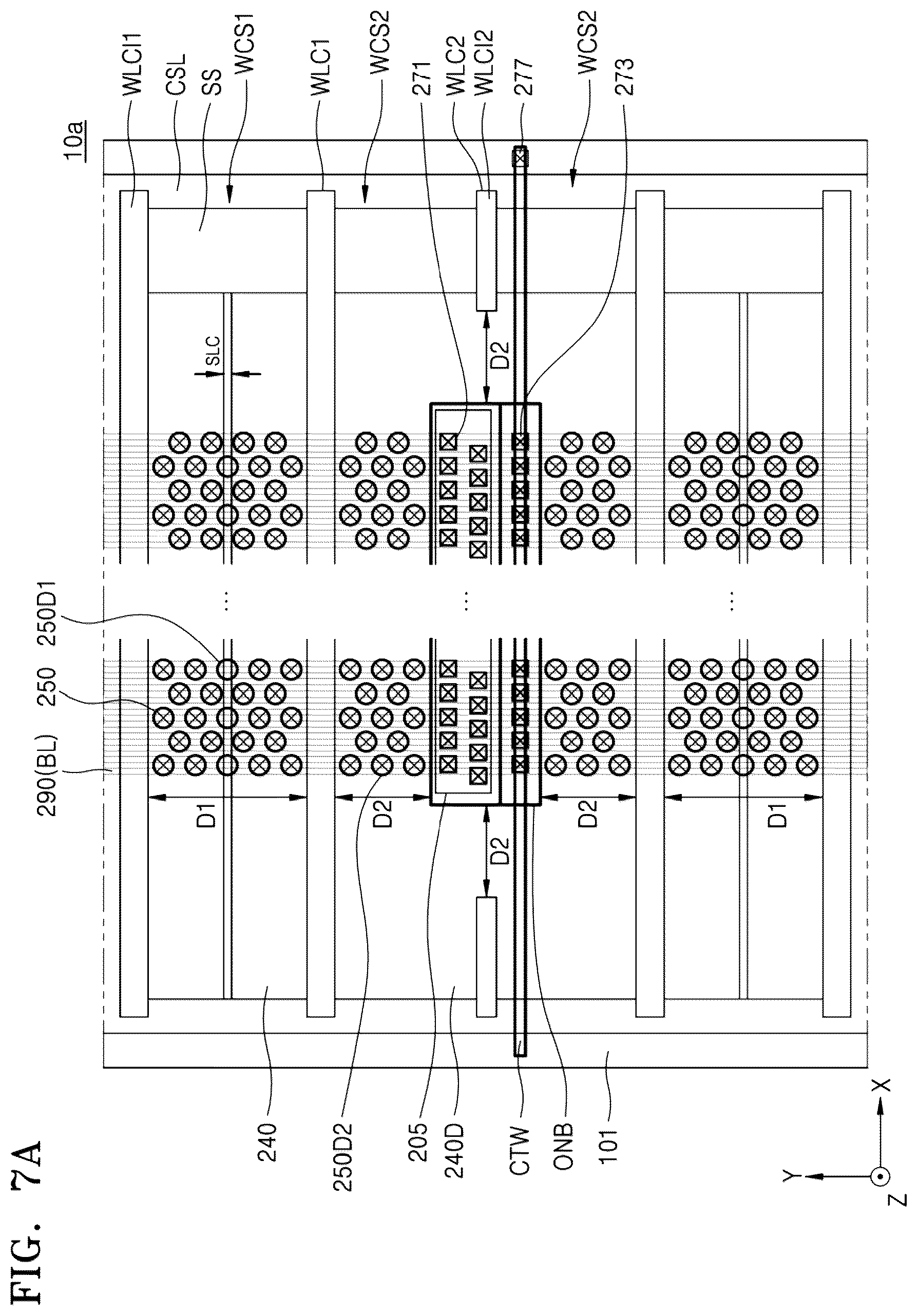 Patent US12108599 Figure 11 – Semiconductor memory device and a method of manufacturing the same