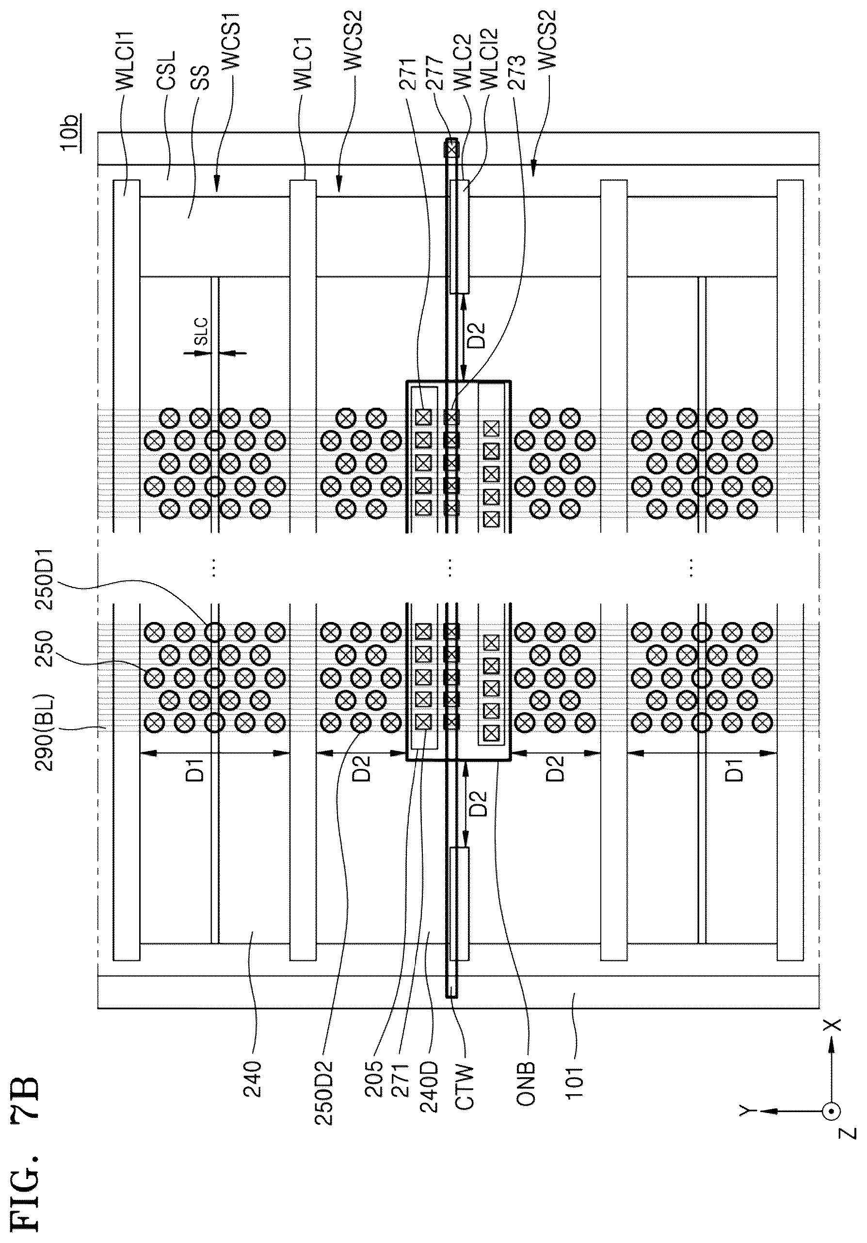 Patent US12108599 Figure 12 – Semiconductor memory device and a method of manufacturing the same