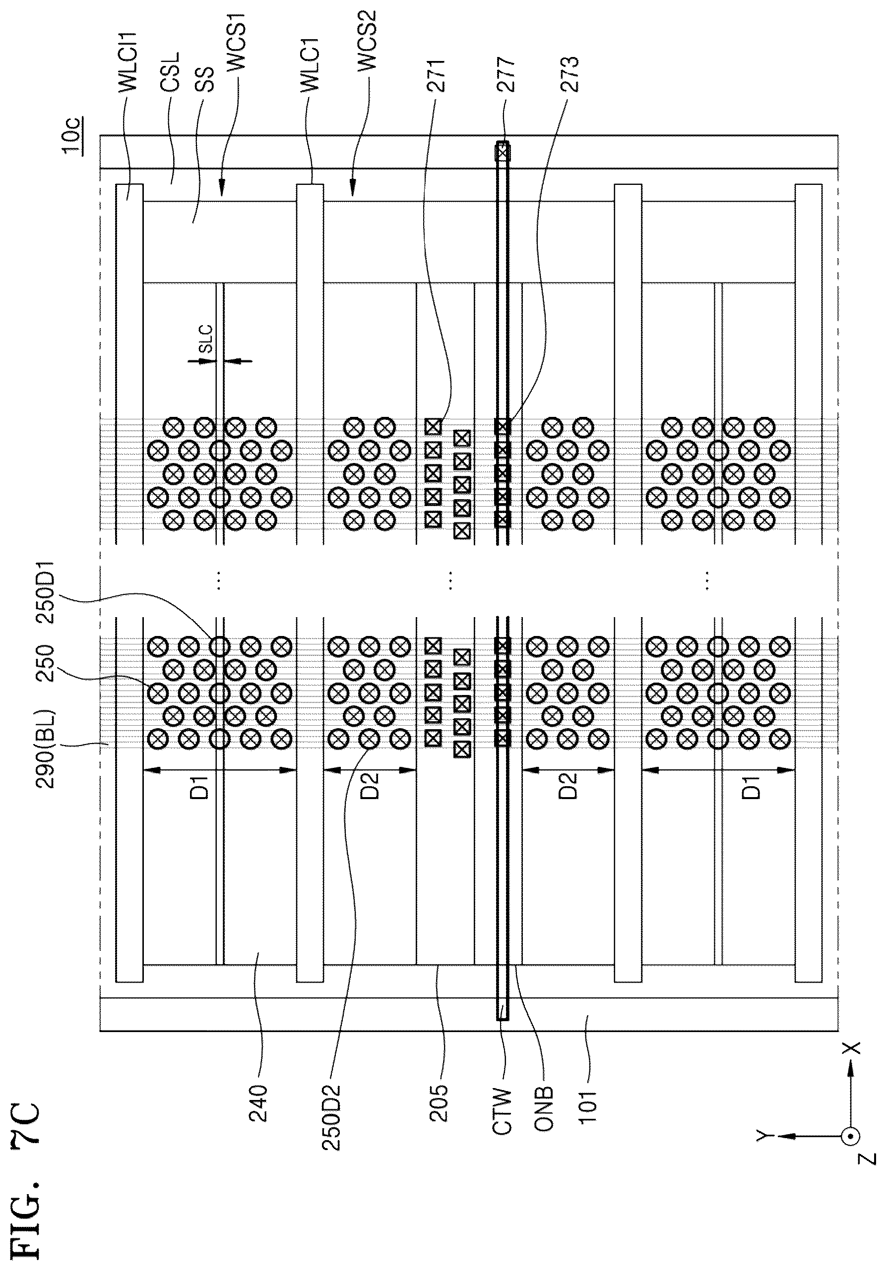 Patent US12108599 Figure 13 – Semiconductor memory device and a method of manufacturing the same