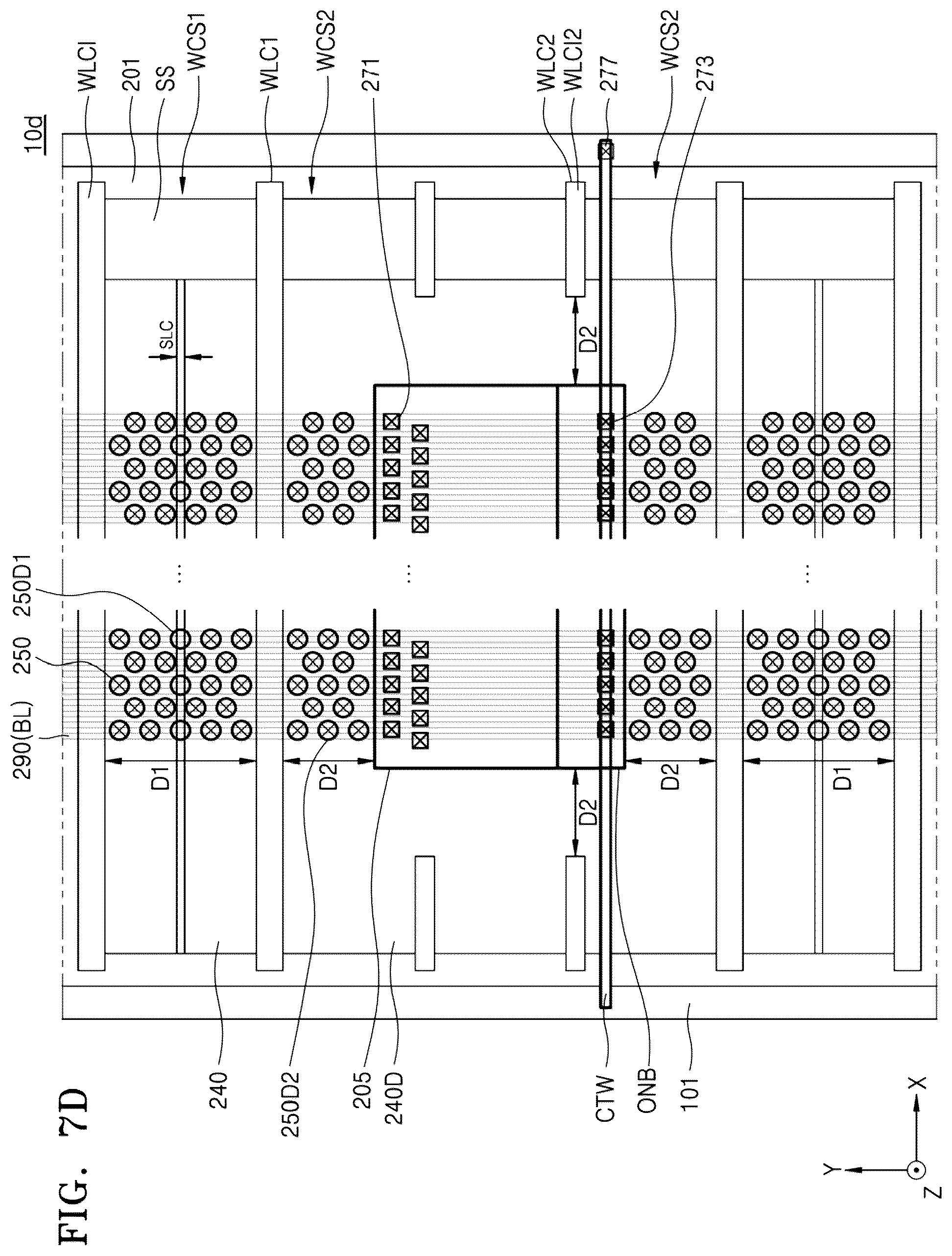 Patent US12108599 Figure 14 – Semiconductor memory device and a method of manufacturing the same