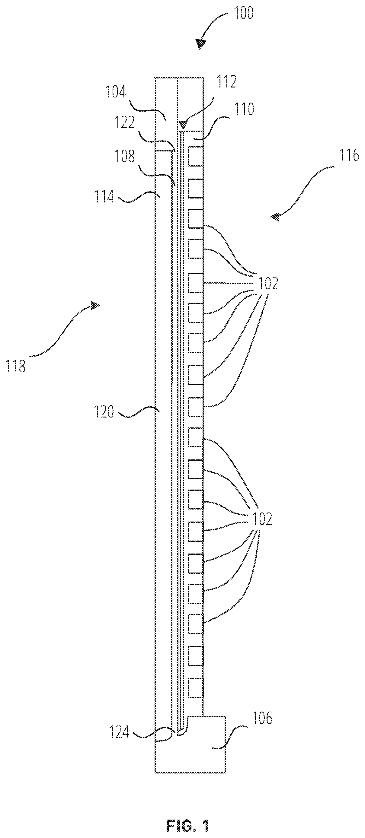 Patent US12108601 Figure 1 – Back gates and related apparatuses, systems, and methods