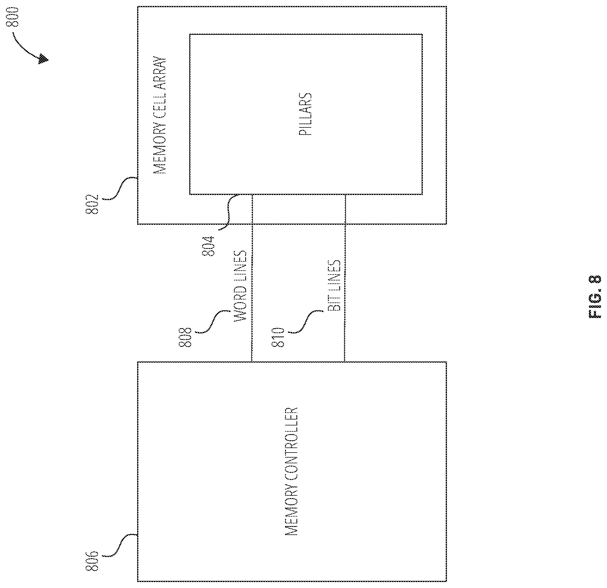 Patent US12108601 Figure 8 – Back gates and related apparatuses, systems, and methods