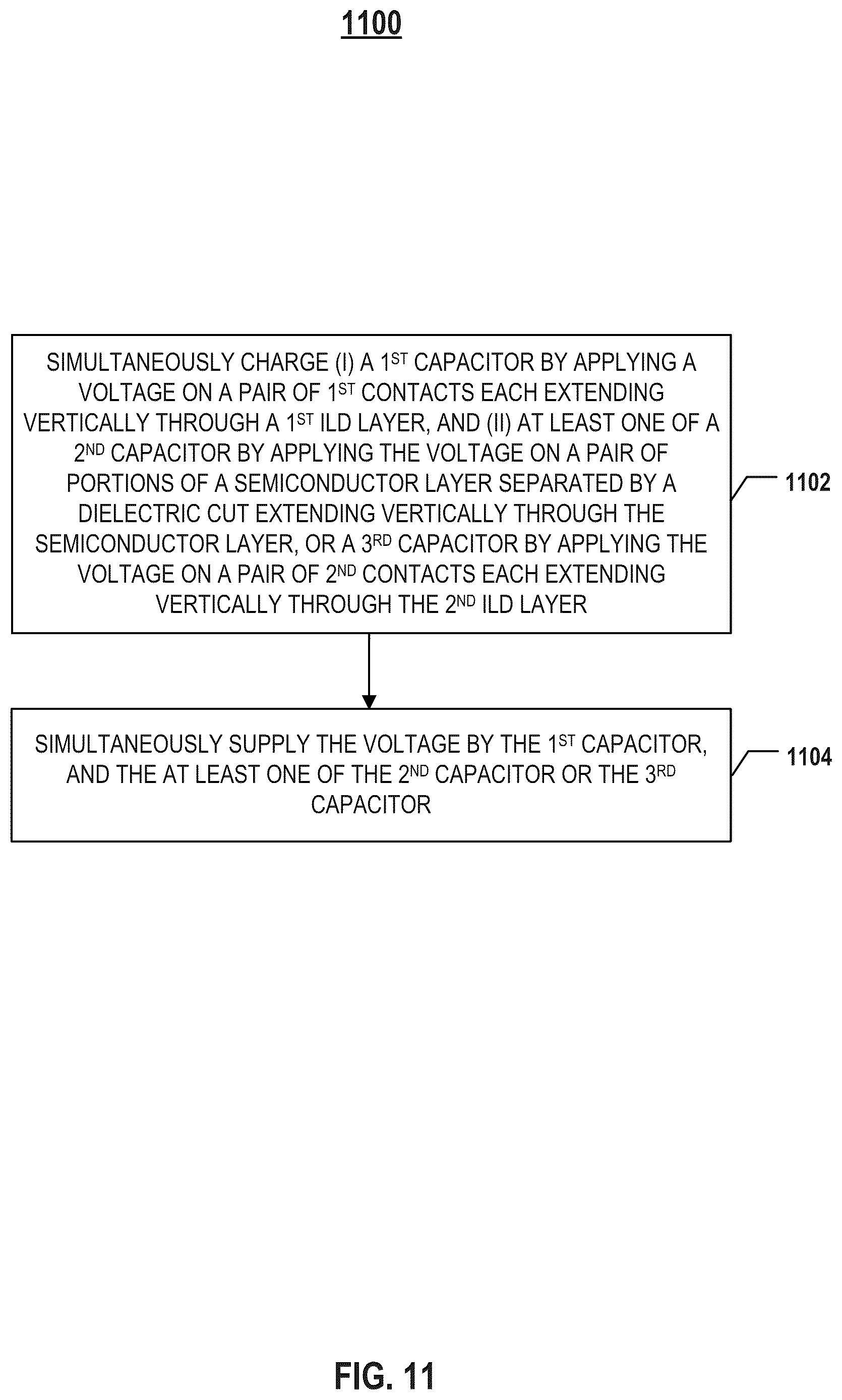 Patent US12108603 Figure 15 – Methods for forming on-chip capacitor structures in semiconductor devices