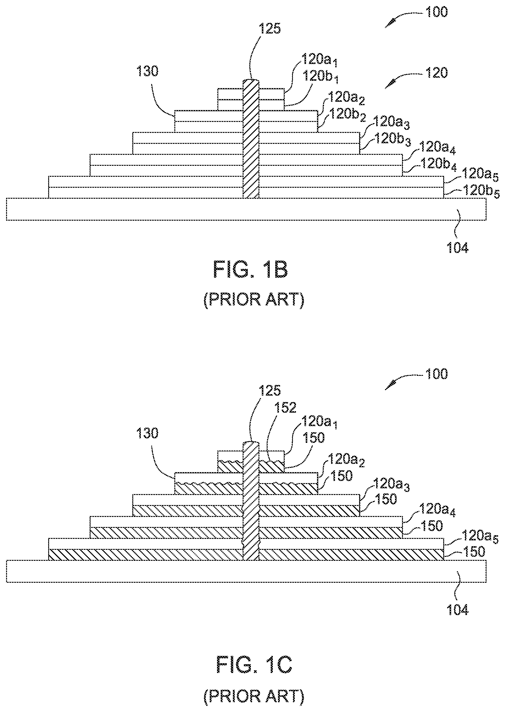 Patent US12108604 Figure 2 – Vertical transistor fabrication for memory applications