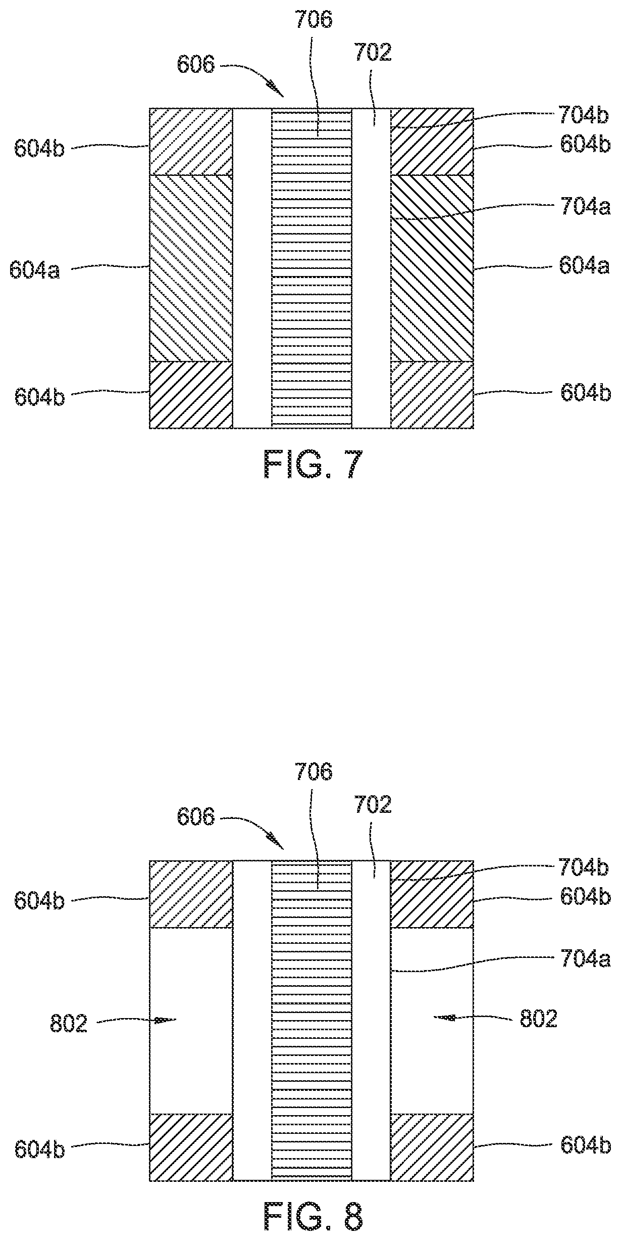Patent US12108604 Figure 8 – Vertical transistor fabrication for memory applications
