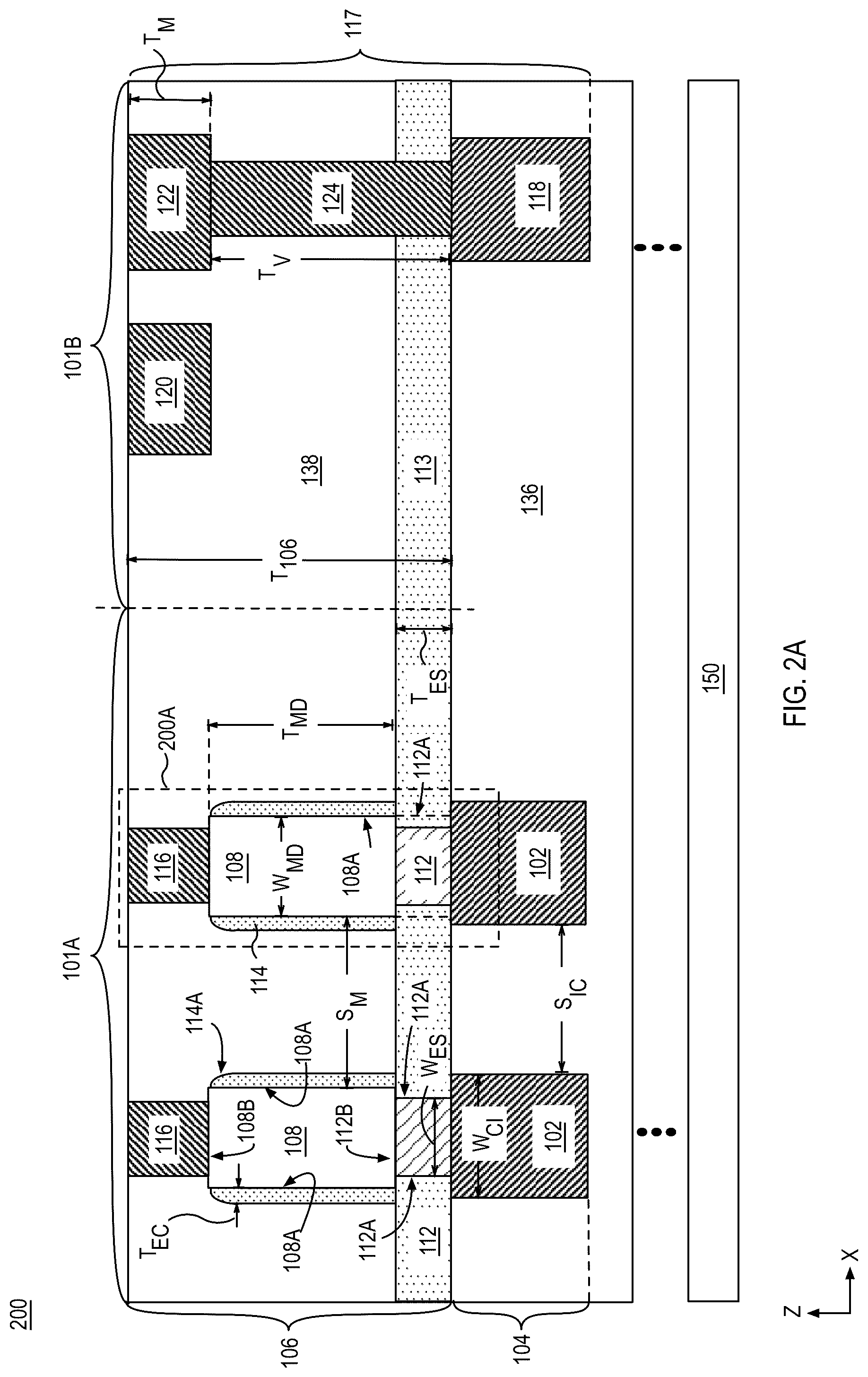 Patent US12108607 Figure 3 – Devices with continuous electrode plate and methods of fabrication