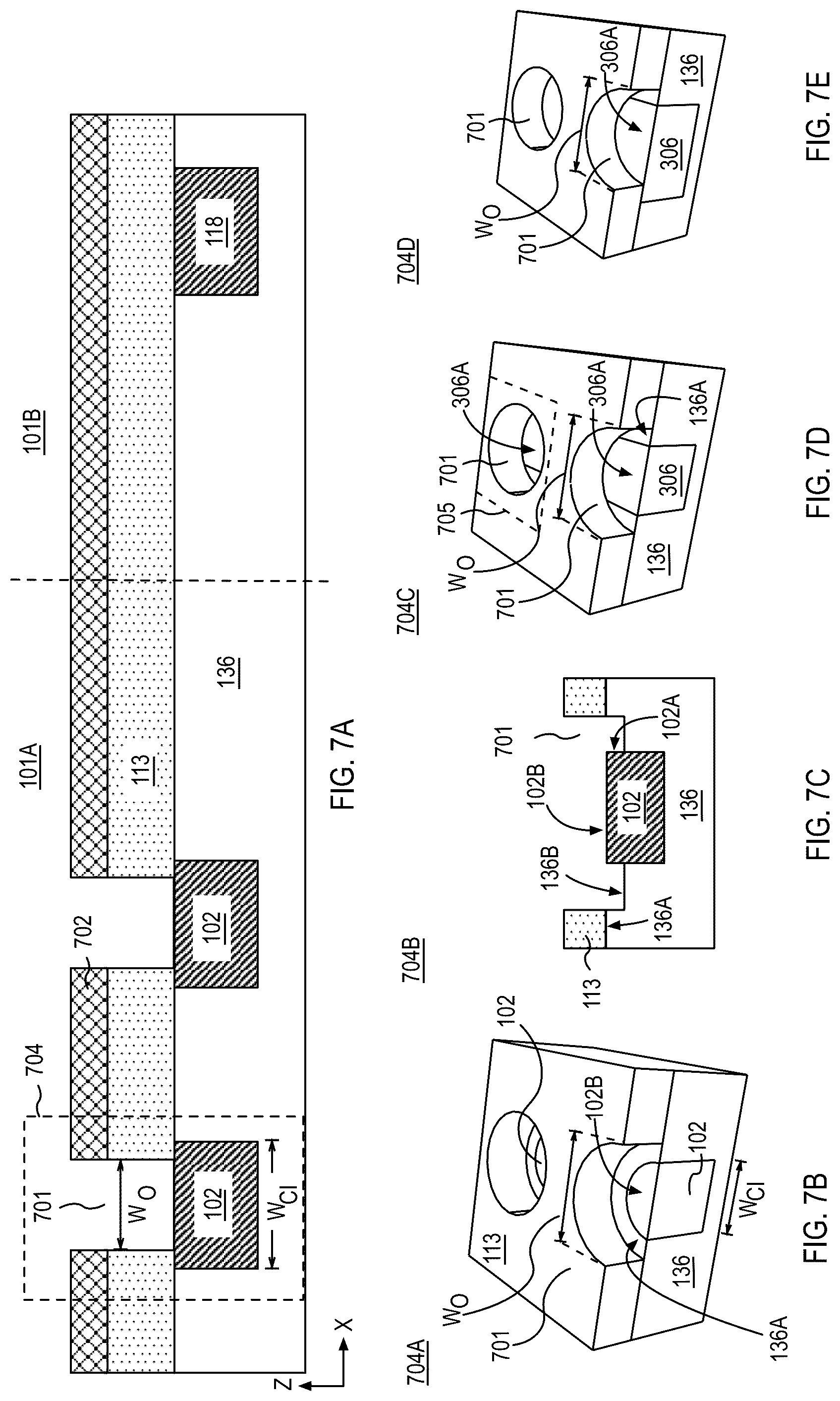Patent US12108607 Figure 13 – Devices with continuous electrode plate and methods of fabrication