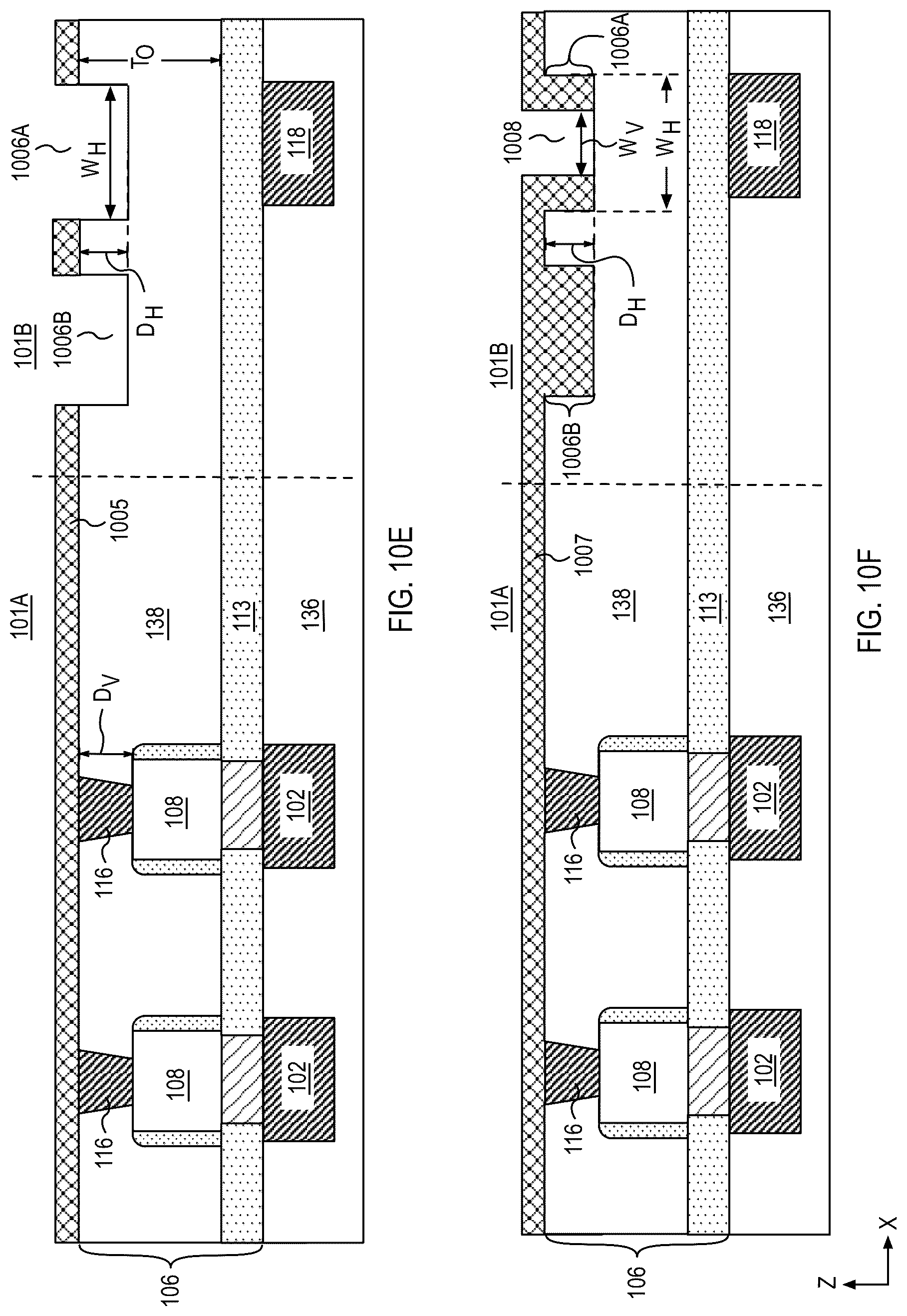 Patent US12108607 Figure 18 – Devices with continuous electrode plate and methods of fabrication