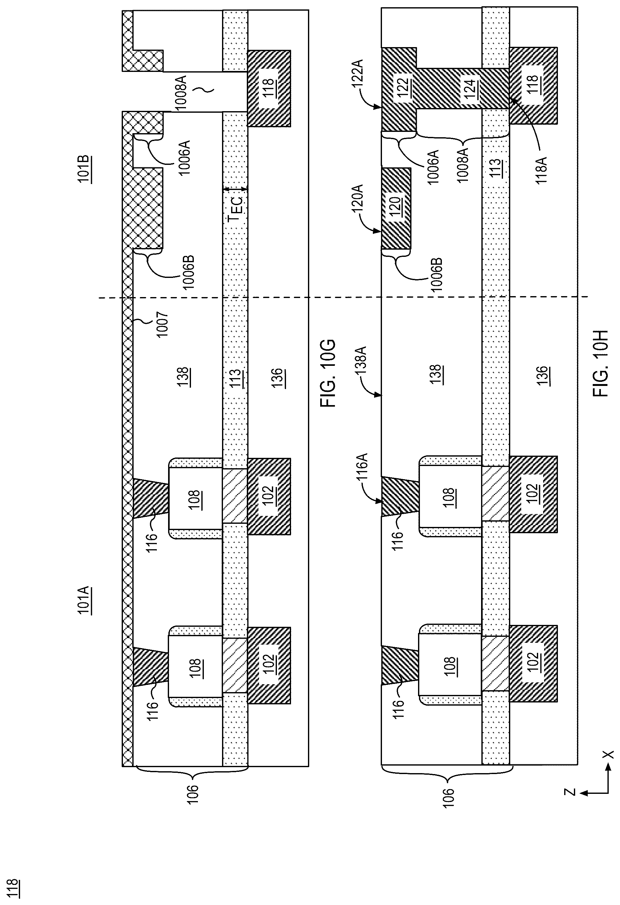 Patent US12108607 Figure 19 – Devices with continuous electrode plate and methods of fabrication