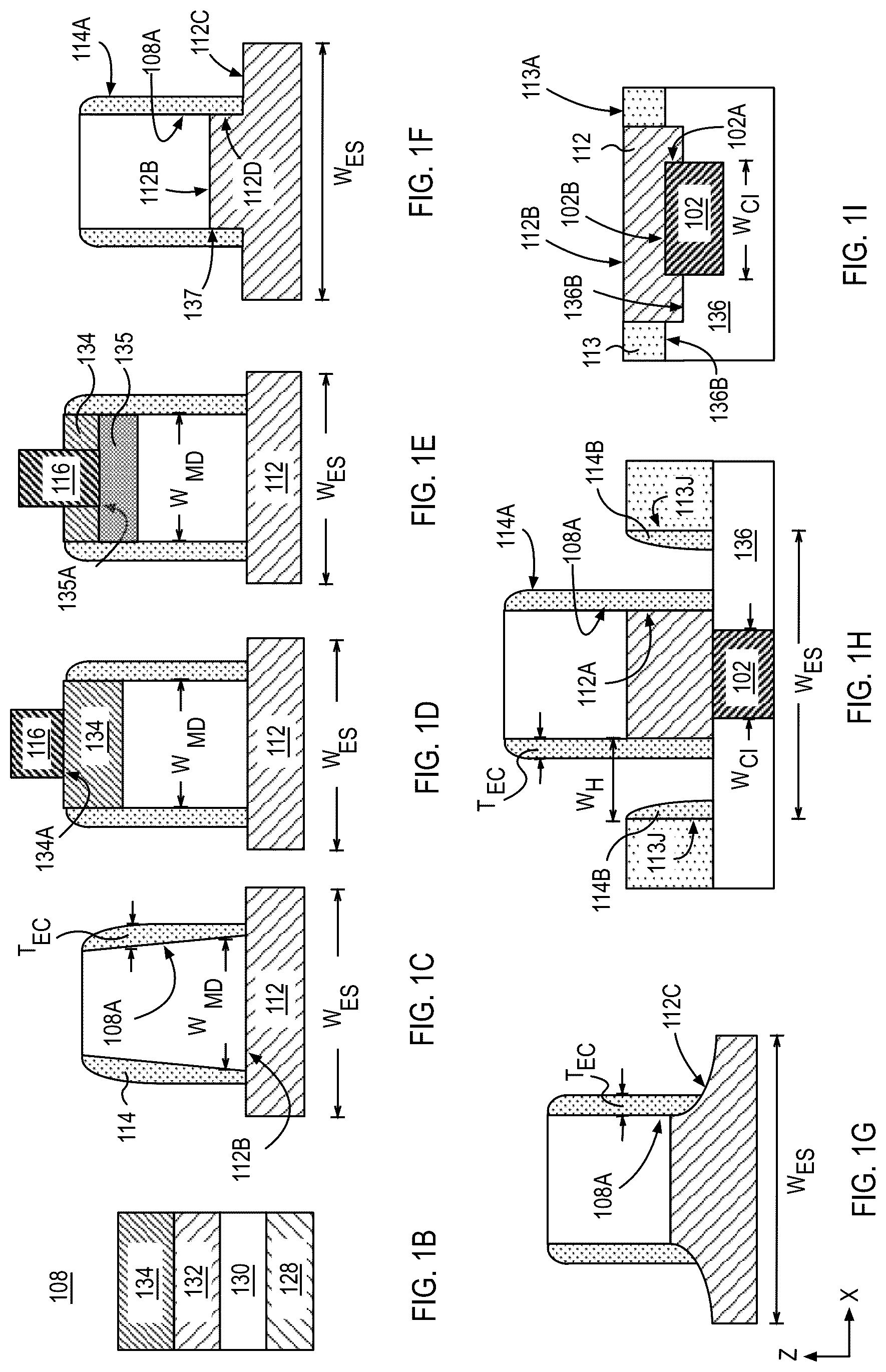Patent US12108608 Figure 2 – Memory devices with dual encapsulation layers and methods of fabrication