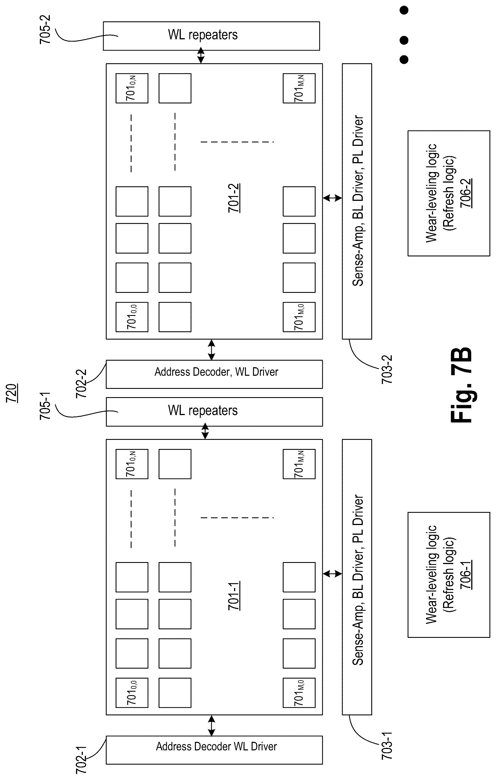 Patent US12108609 Figure 11 – Memory bit-cell with stacked and folded planar capacitors