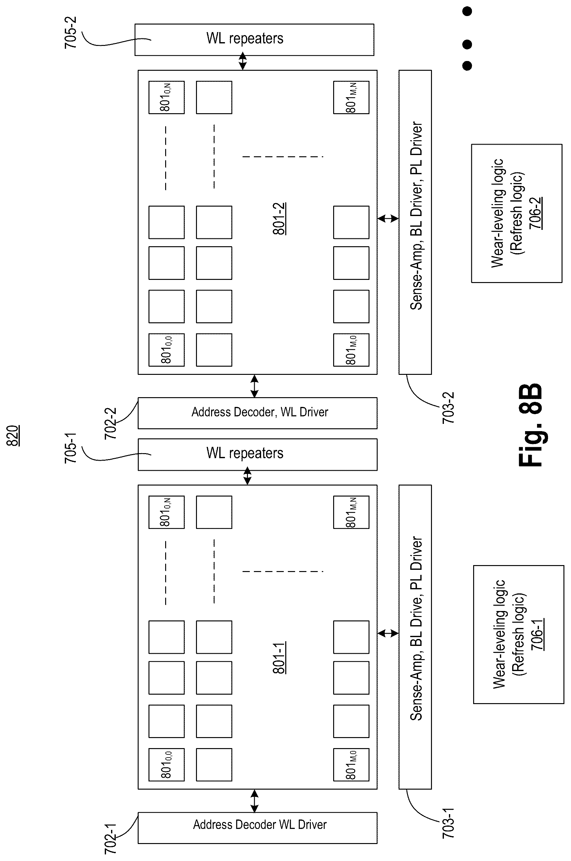 Patent US12108609 Figure 15 – Memory bit-cell with stacked and folded planar capacitors
