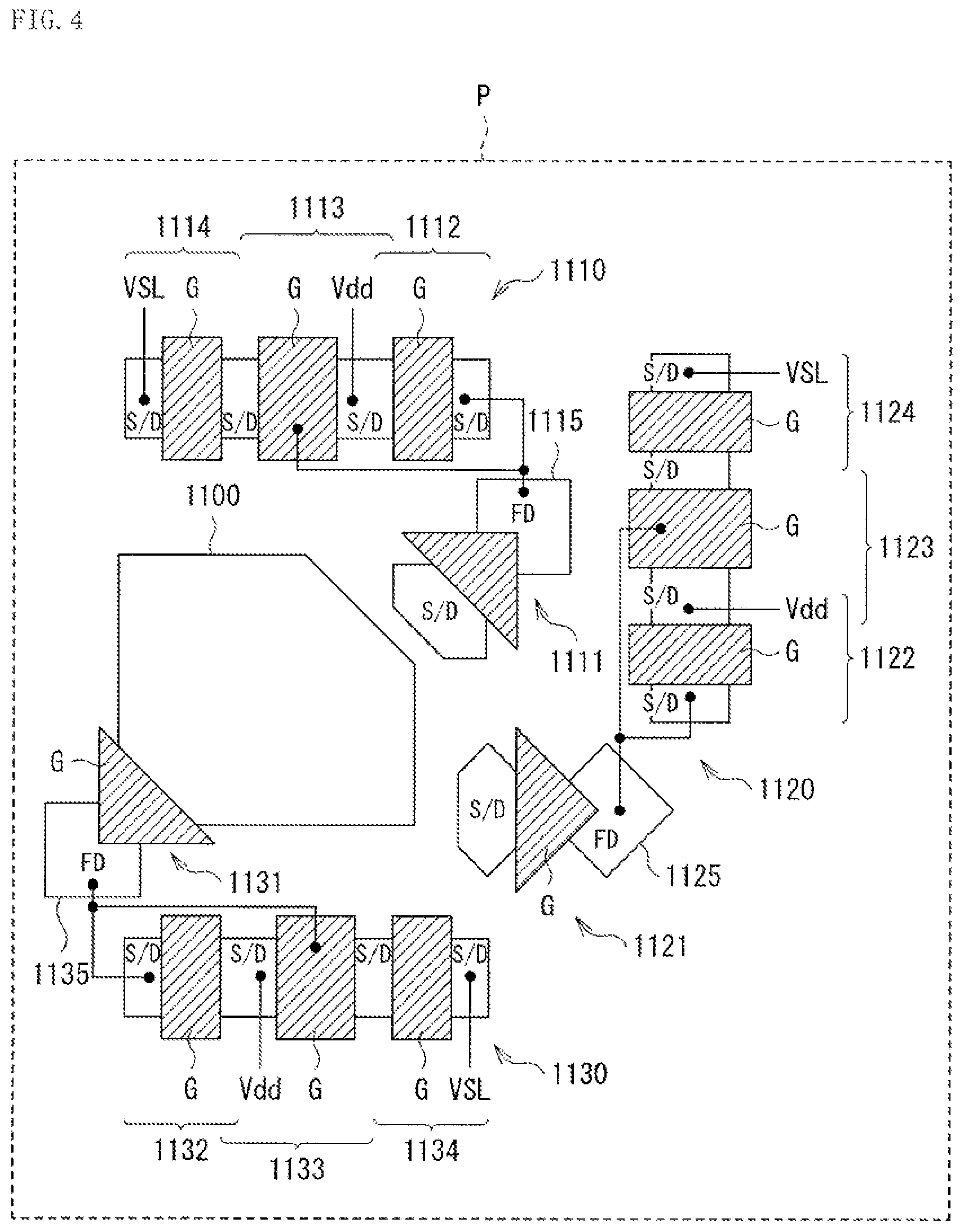 Patent US12108614 Figure 3 – Photoelectric conversion element and solid-state imaging device