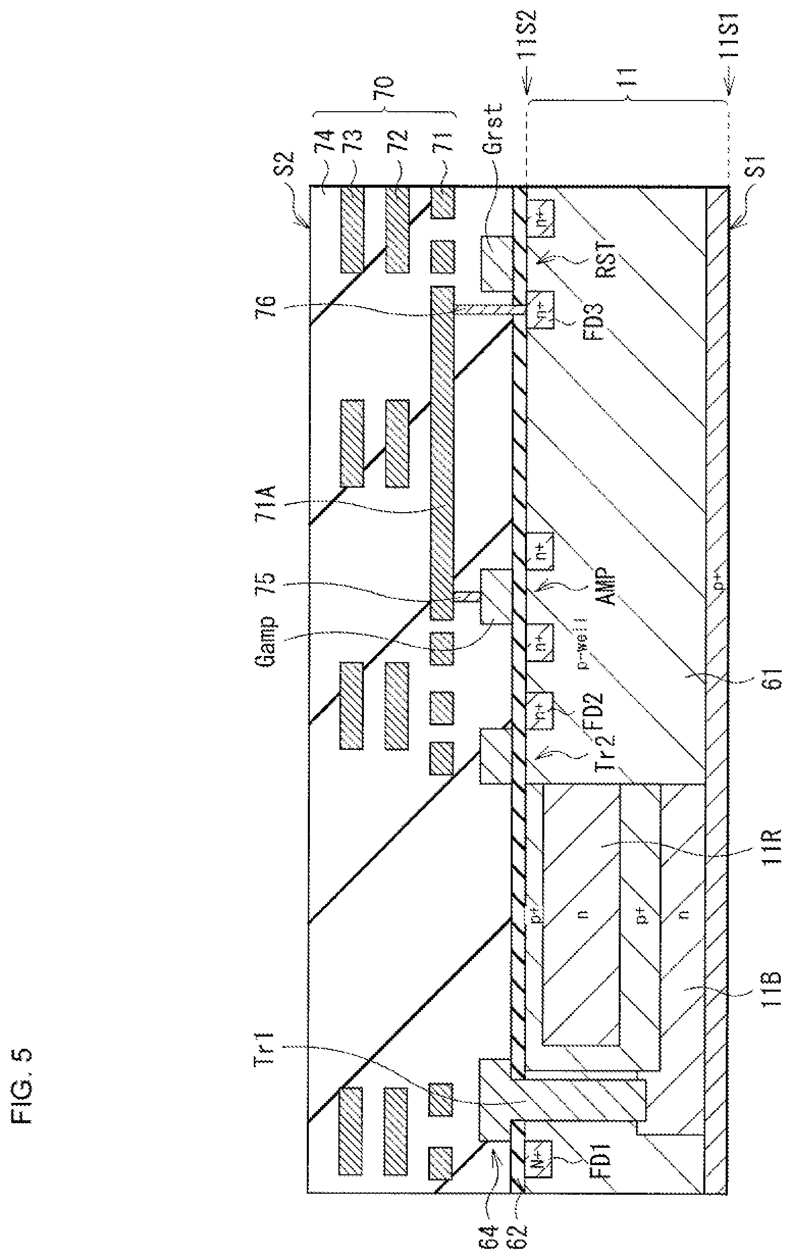 Patent US12108614 Figure 4 – Photoelectric conversion element and solid-state imaging device