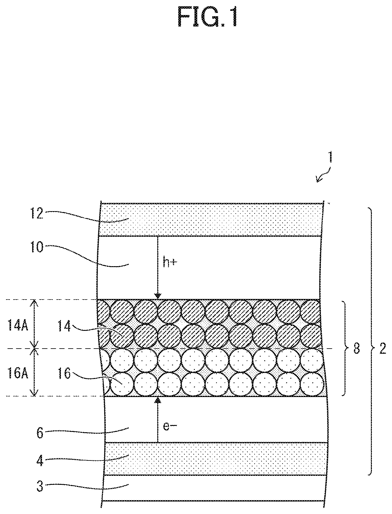 Patent US12108617 Figure 1 – Light-emitting element, light-emitting device, and method for manufacturing light-emitting element