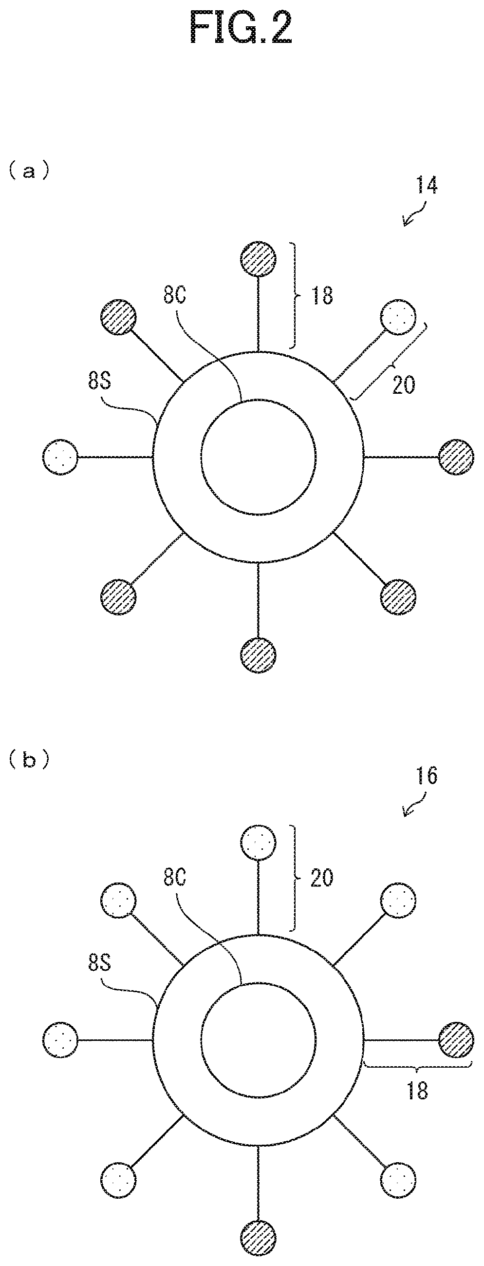 Patent US12108617 Figure 2 – Light-emitting element, light-emitting device, and method for manufacturing light-emitting element
