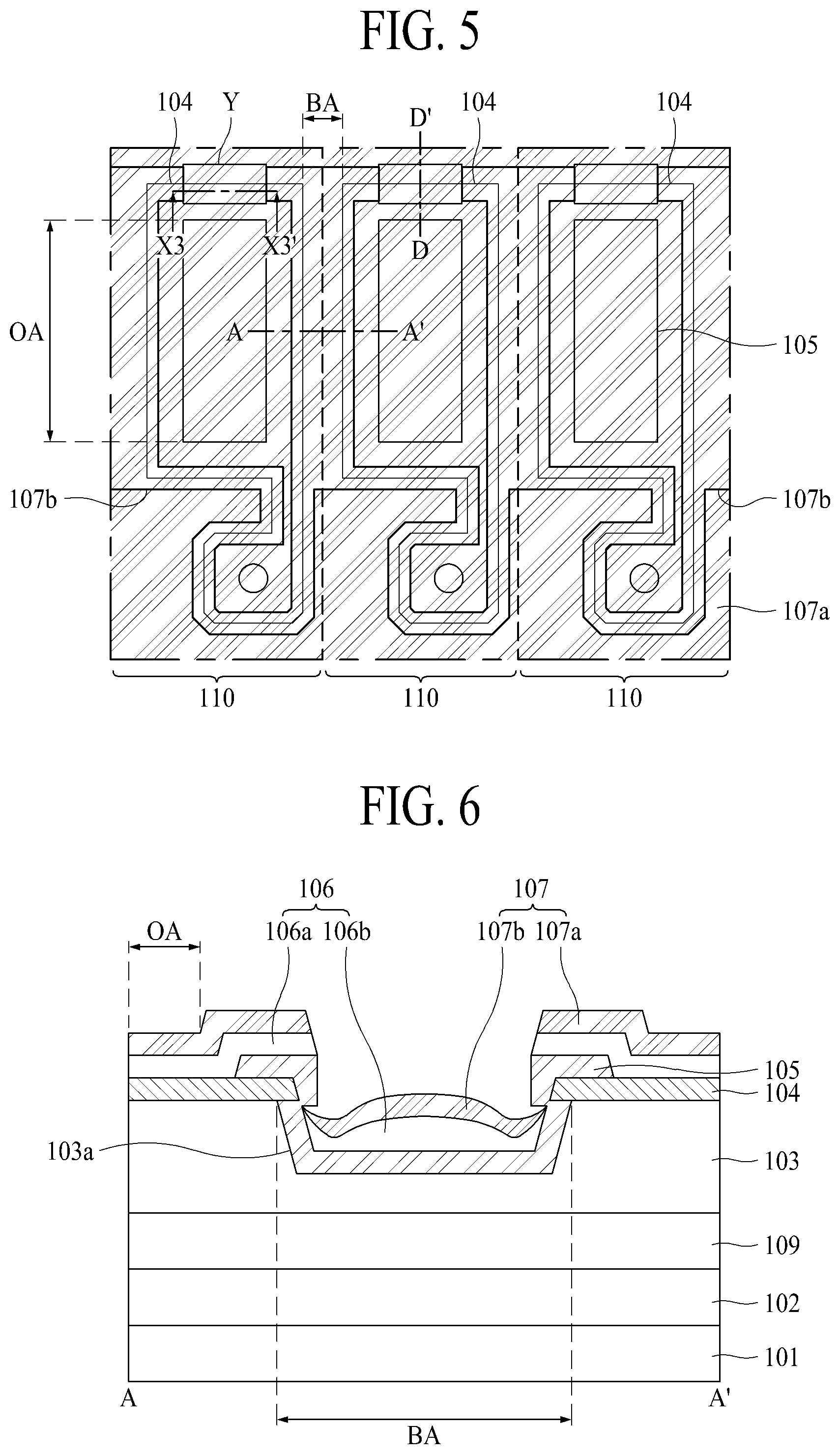 Patent US12108619 Figure 3 – Light emitting display panel and light emitting display apparatus including the same