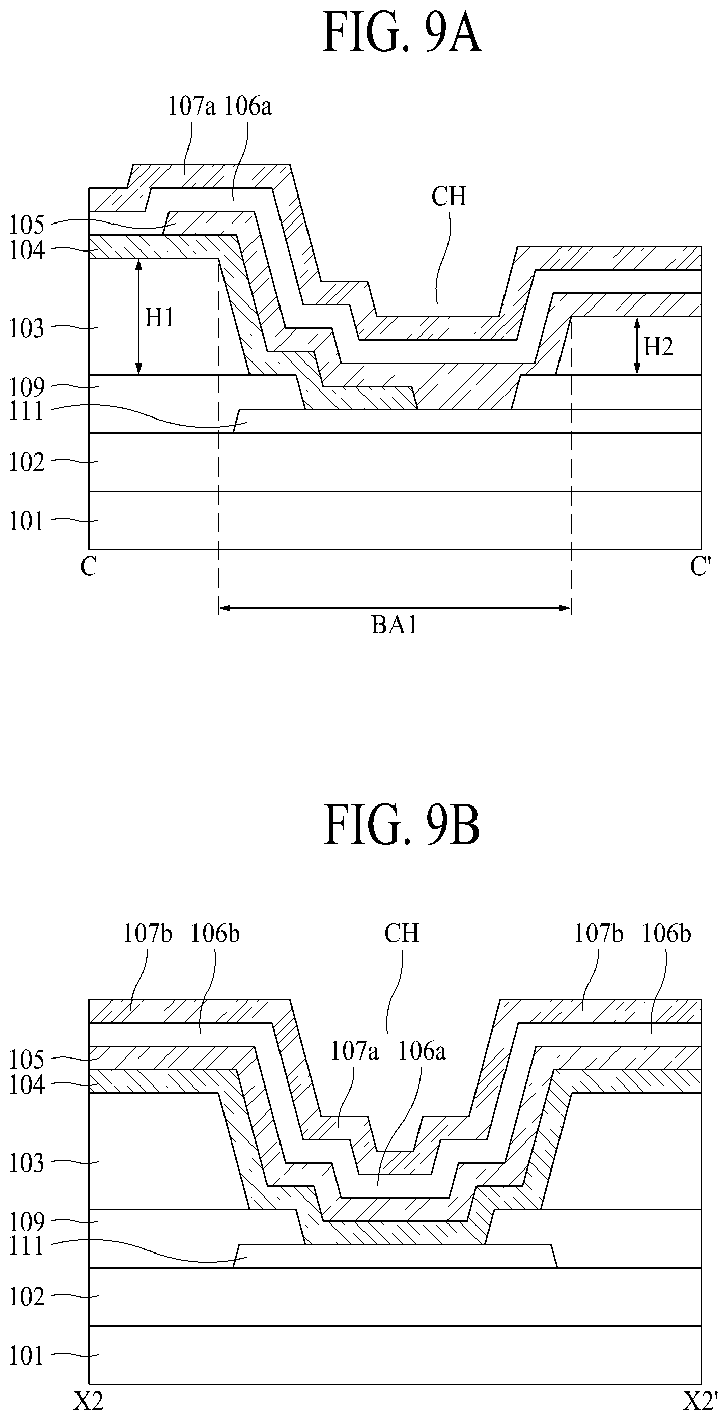 Patent US12108619 Figure 7 – Light emitting display panel and light emitting display apparatus including the same