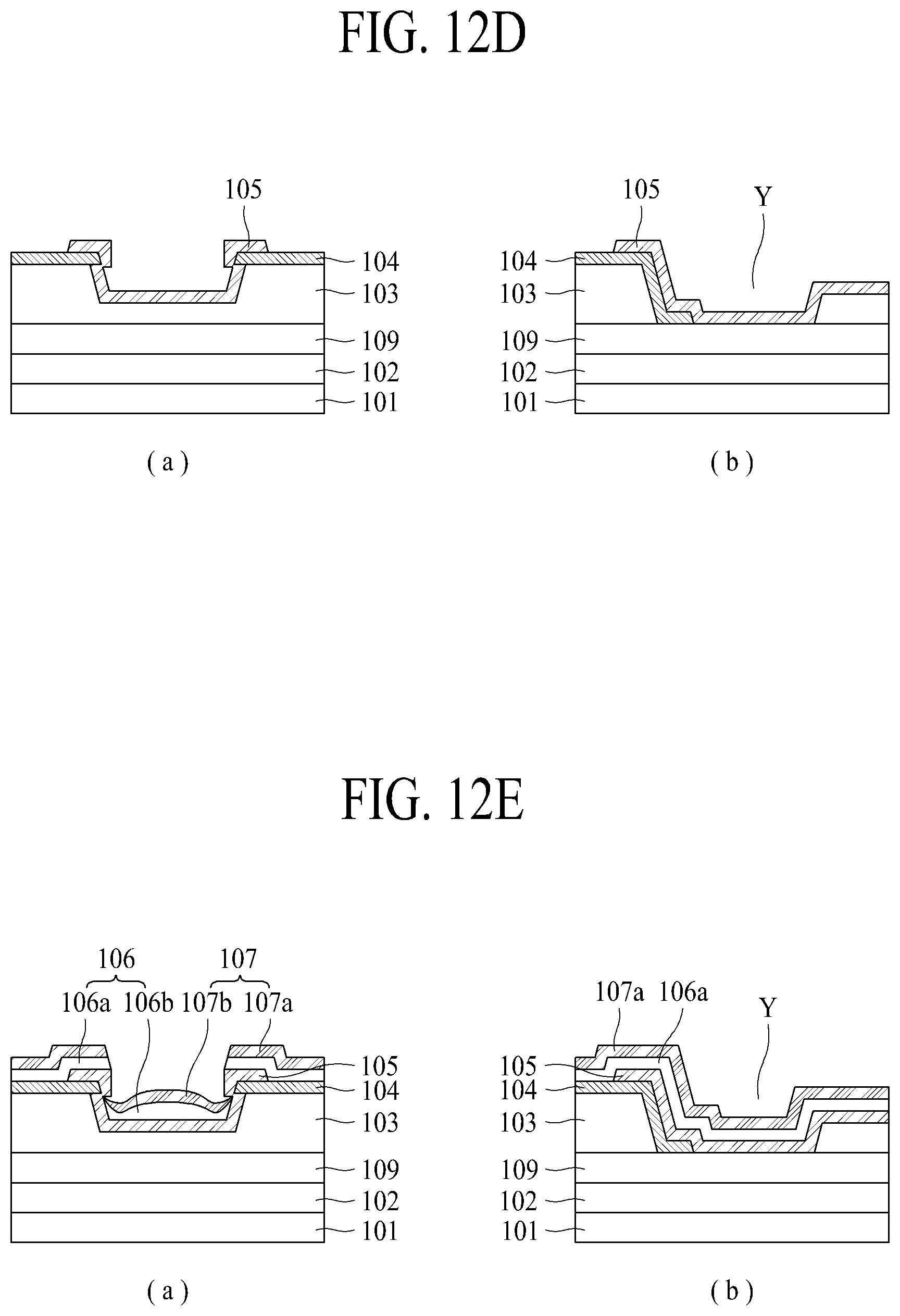 Patent US12108619 Figure 12 – Light emitting display panel and light emitting display apparatus including the same