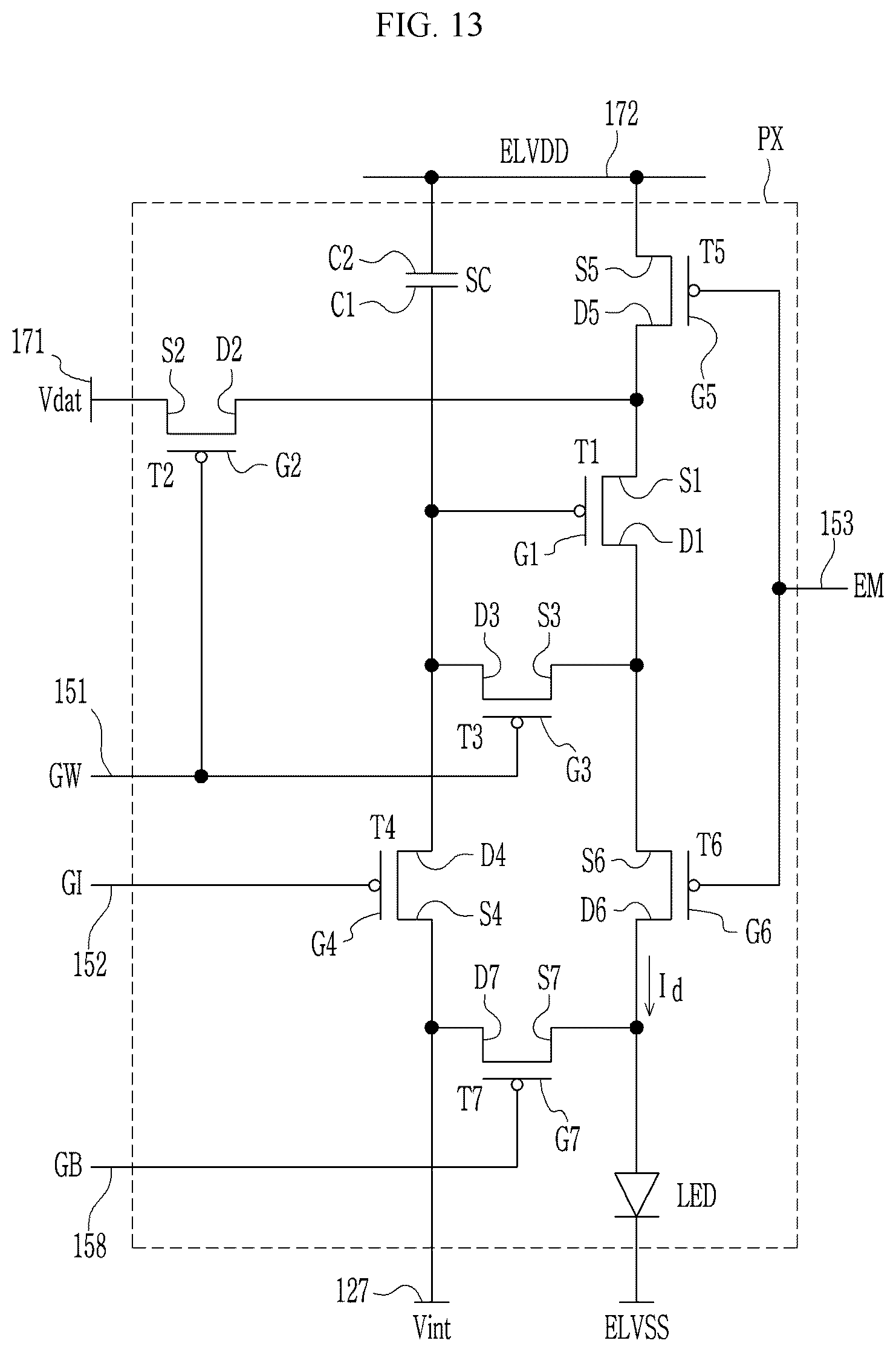 Patent US12108621 Figure 14 – Display device