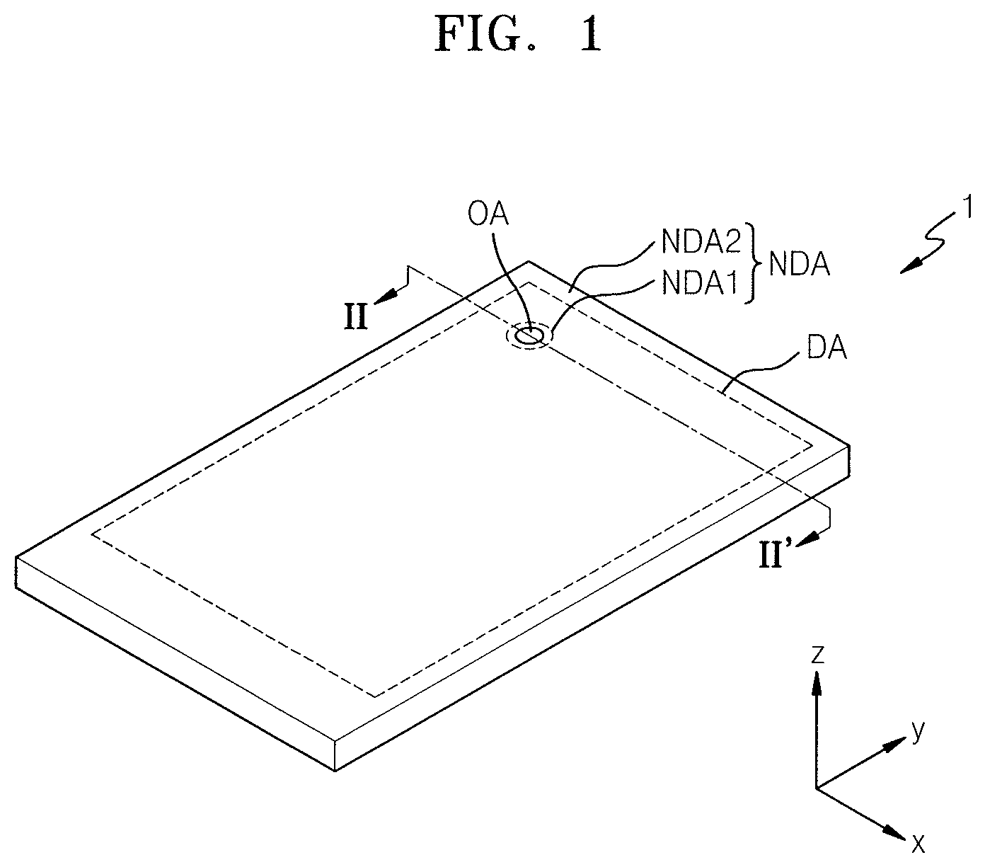 Patent US12108623 — Display panel — Figure 1