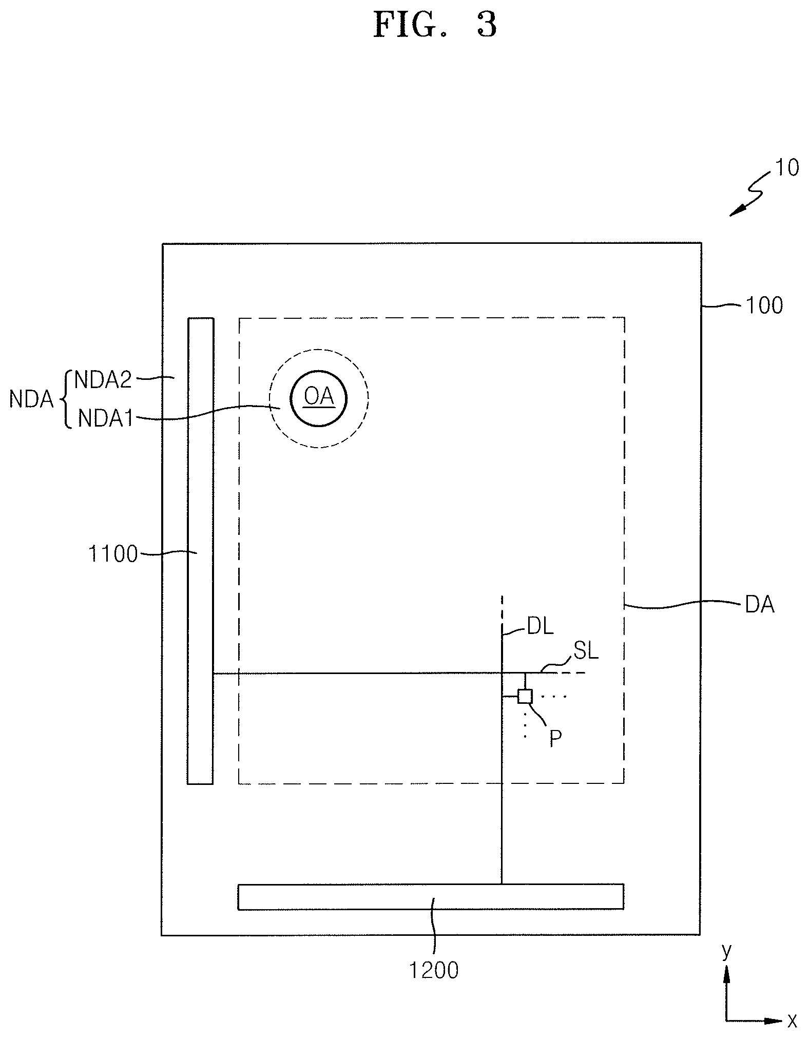 Patent US12108623 Figure 3 – Display panel