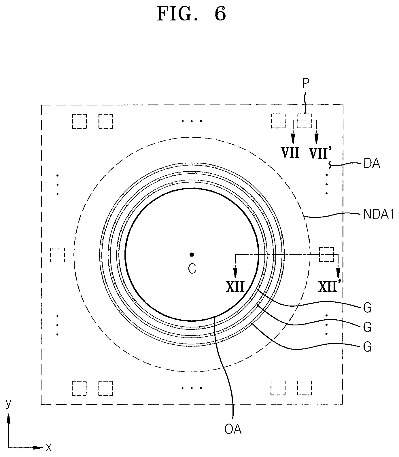 Patent US12108623 Figure 6 – Display panel