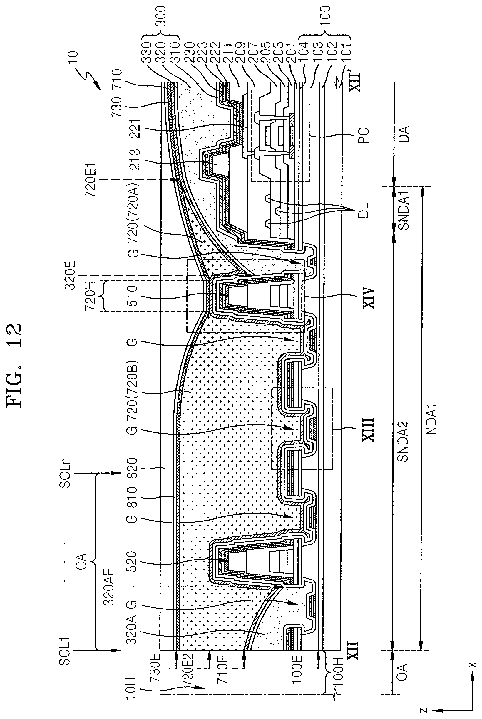 Patent US12108623 Figure 18 – Display panel