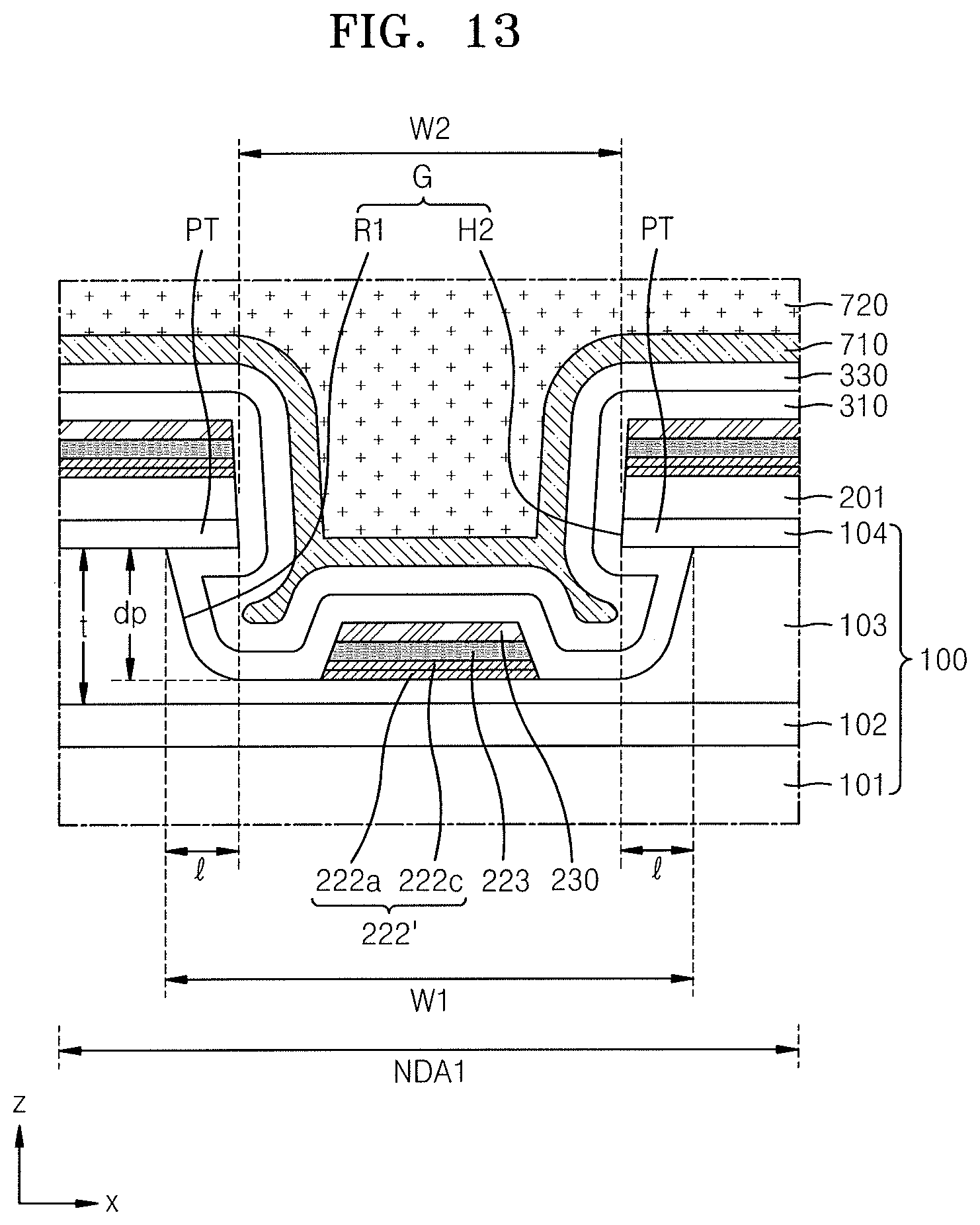 Patent US12108623 Figure 19 – Display panel