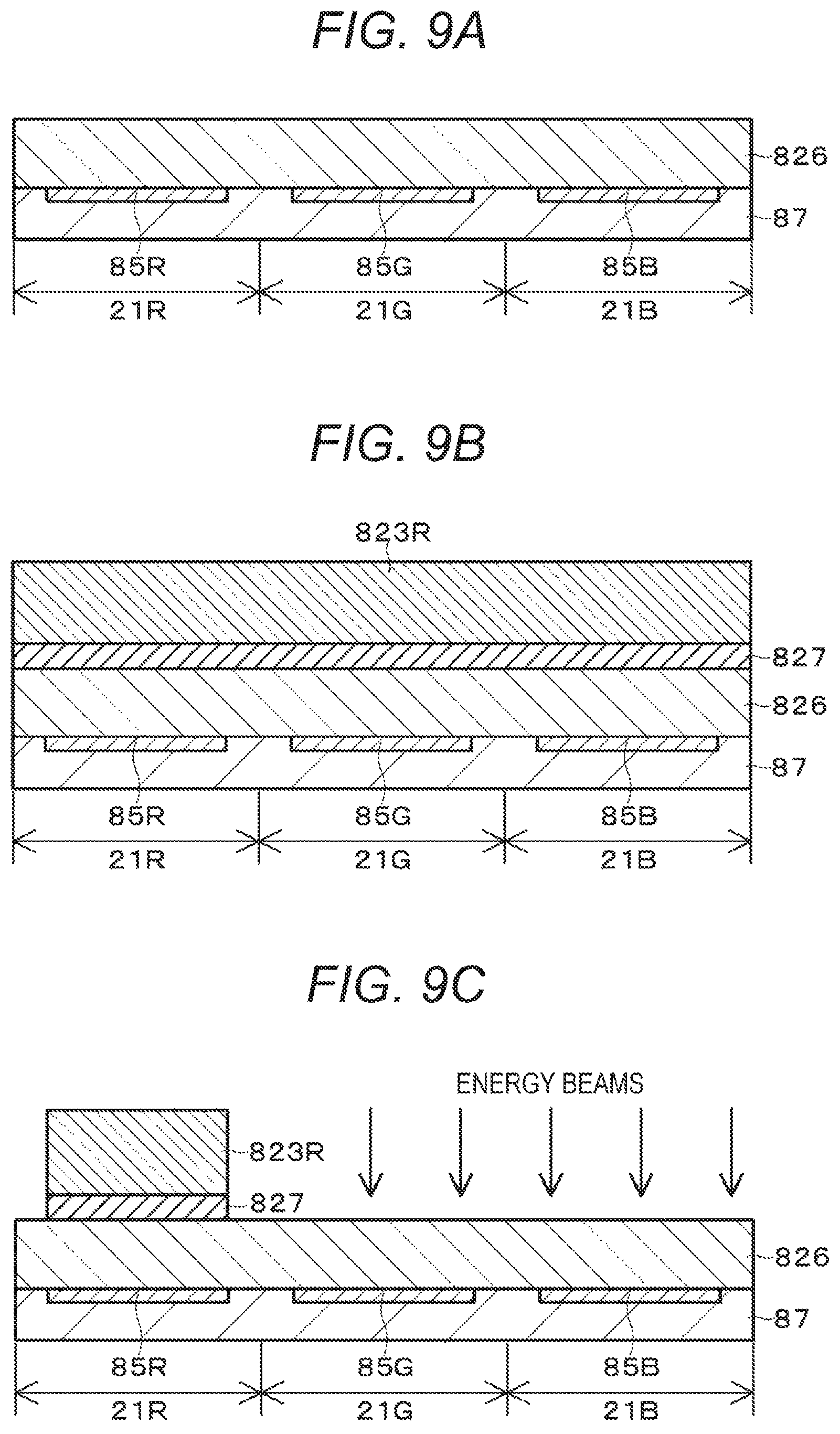 Patent US12108625 Figure 9 – Display device, method of manufacturing display device, and electronic device