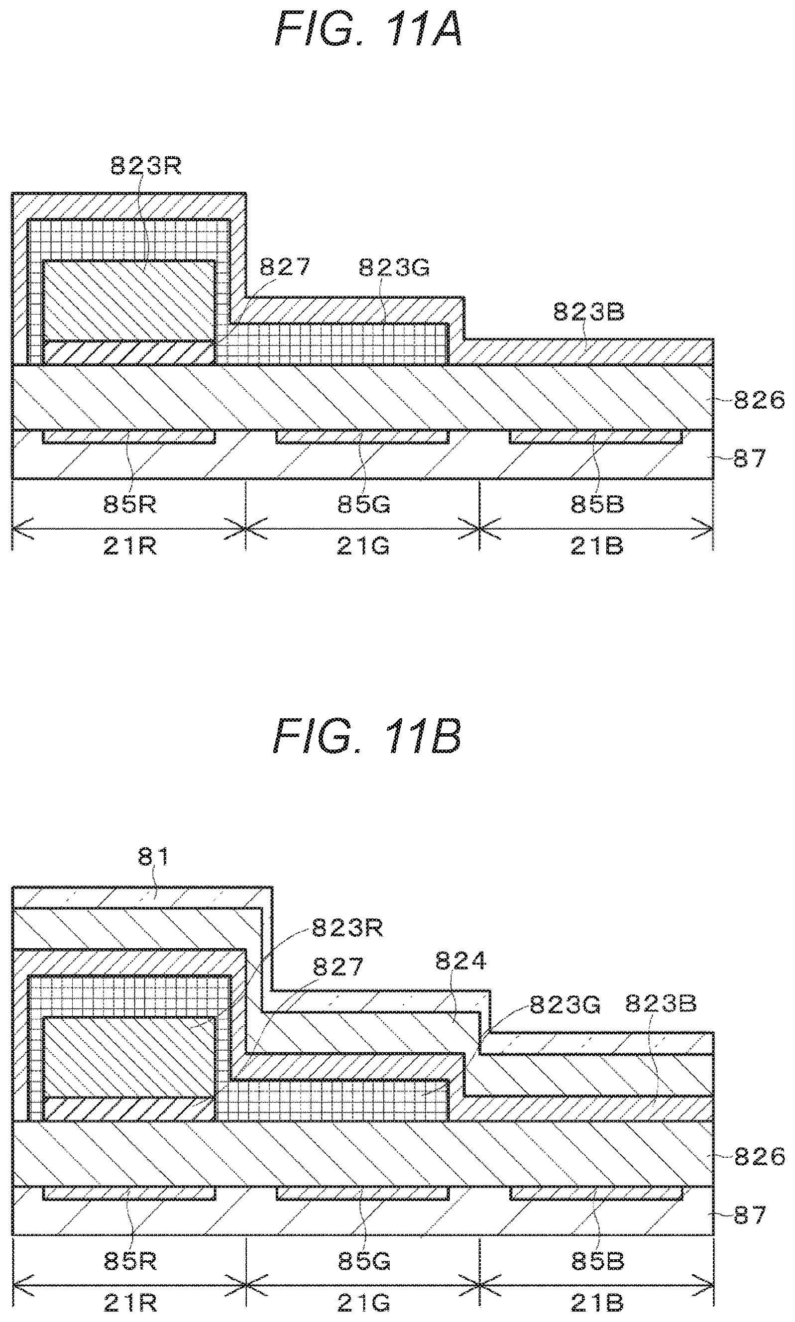 Patent US12108625 Figure 11 – Display device, method of manufacturing display device, and electronic device