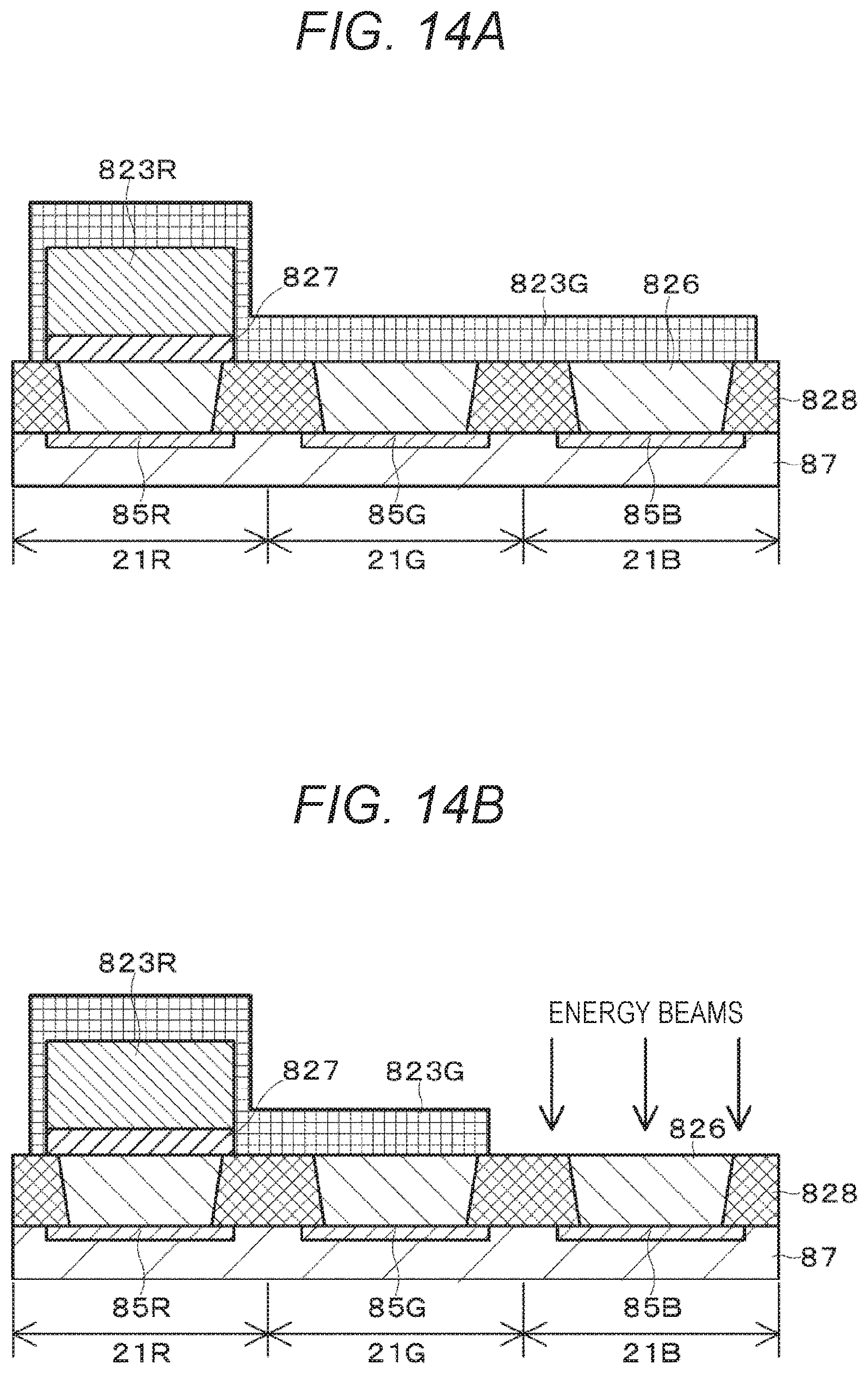 Patent US12108625 Figure 14 – Display device, method of manufacturing display device, and electronic device