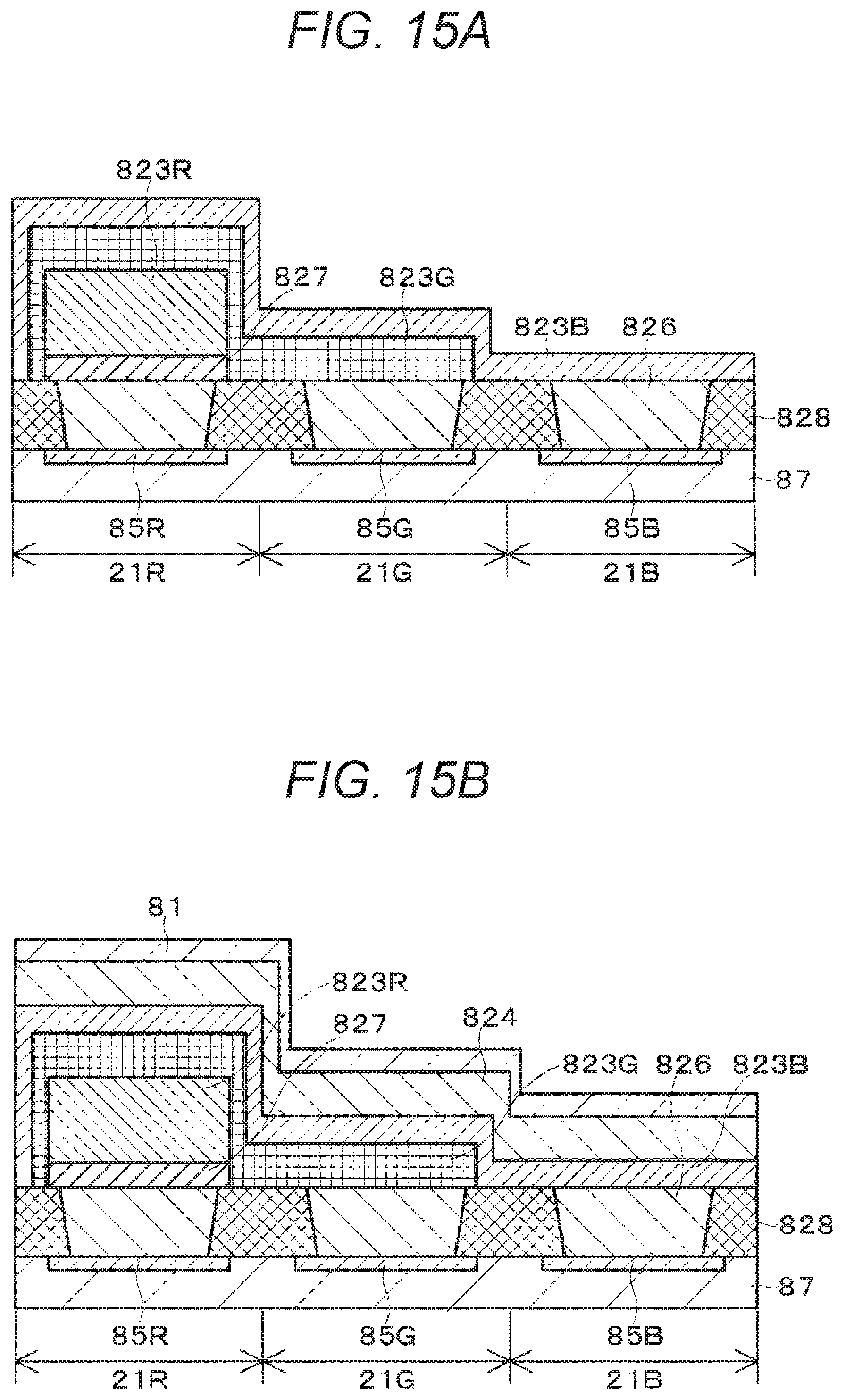 Patent US12108625 Figure 15 – Display device, method of manufacturing display device, and electronic device