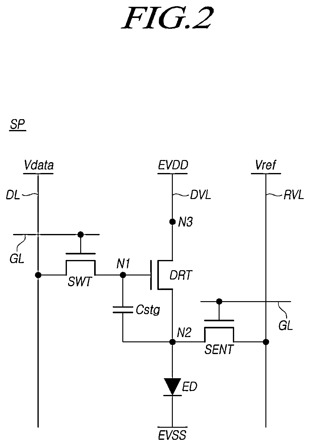Patent US12108630 Figure 2 – Display device