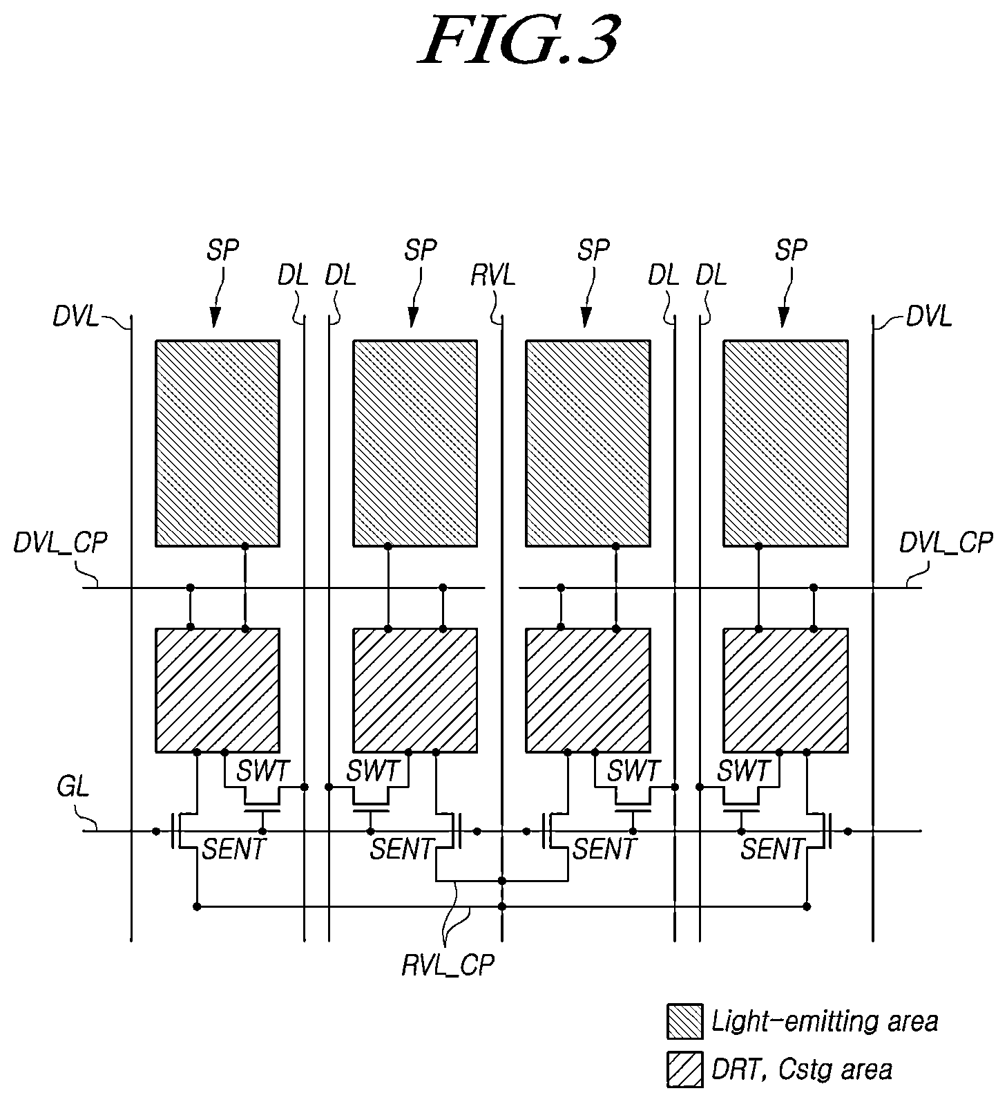 Patent US12108630 Figure 3 – Display device