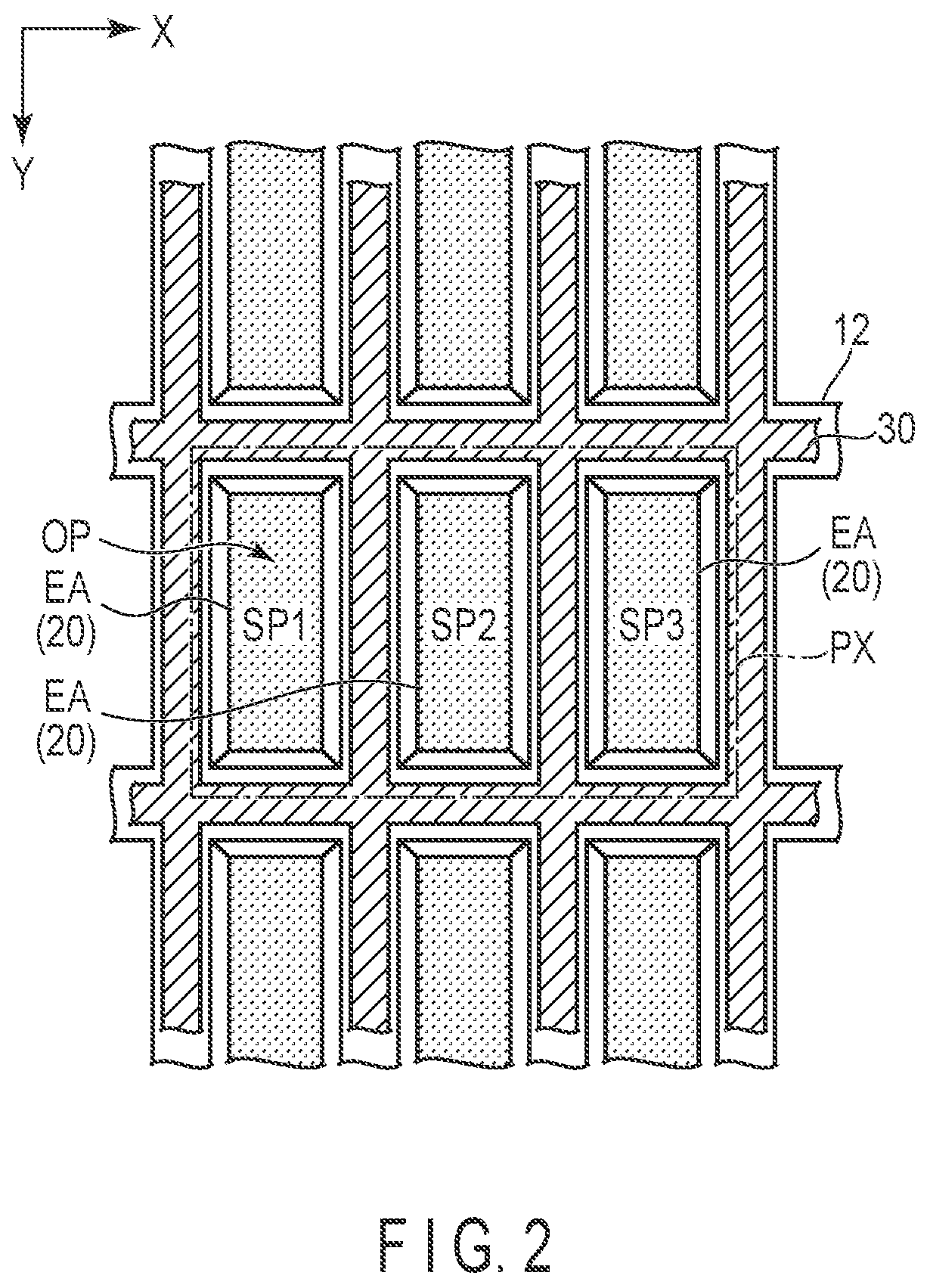 Patent US12108631 Figure 2 – Display device