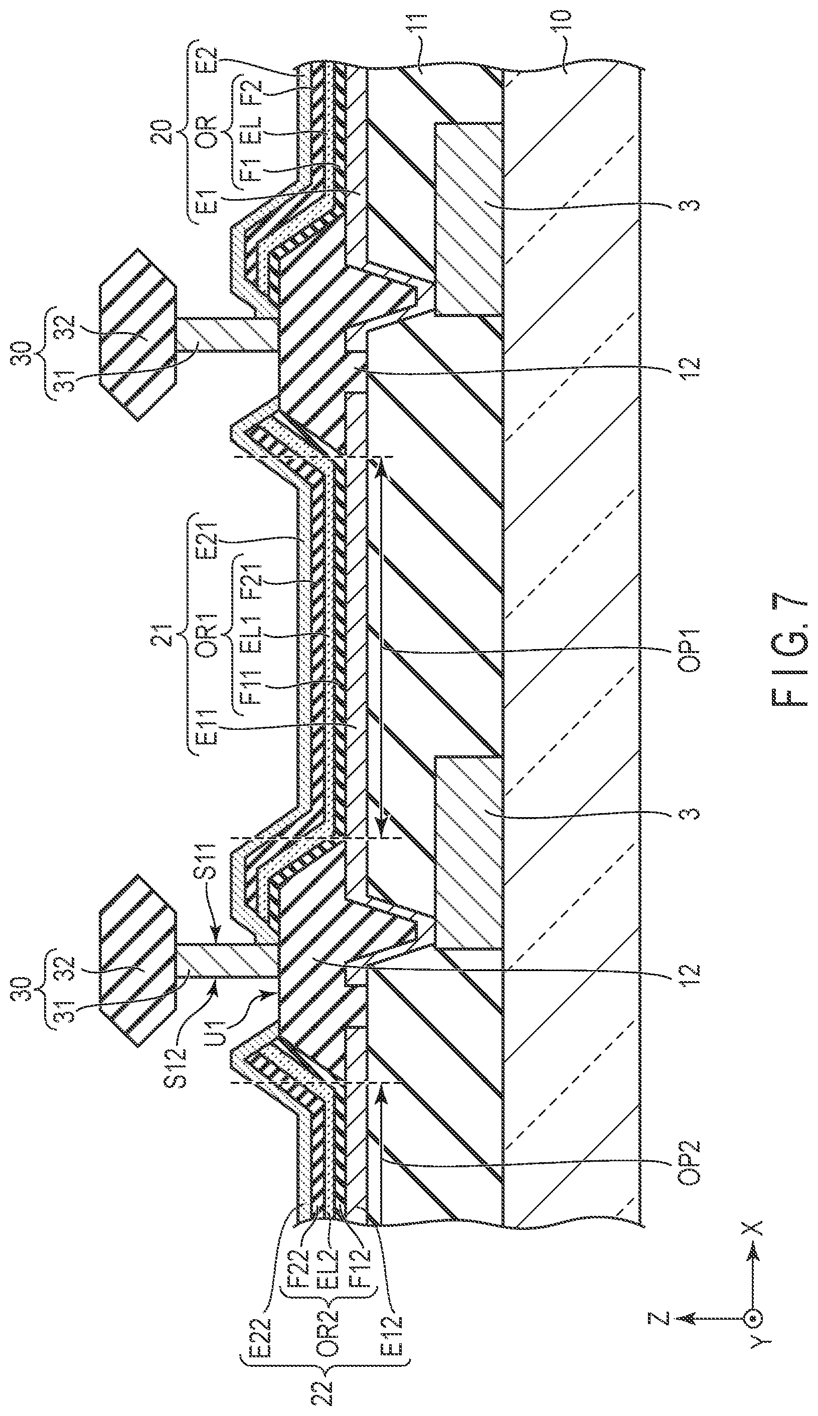 Patent US12108631 Figure 7 – Display device