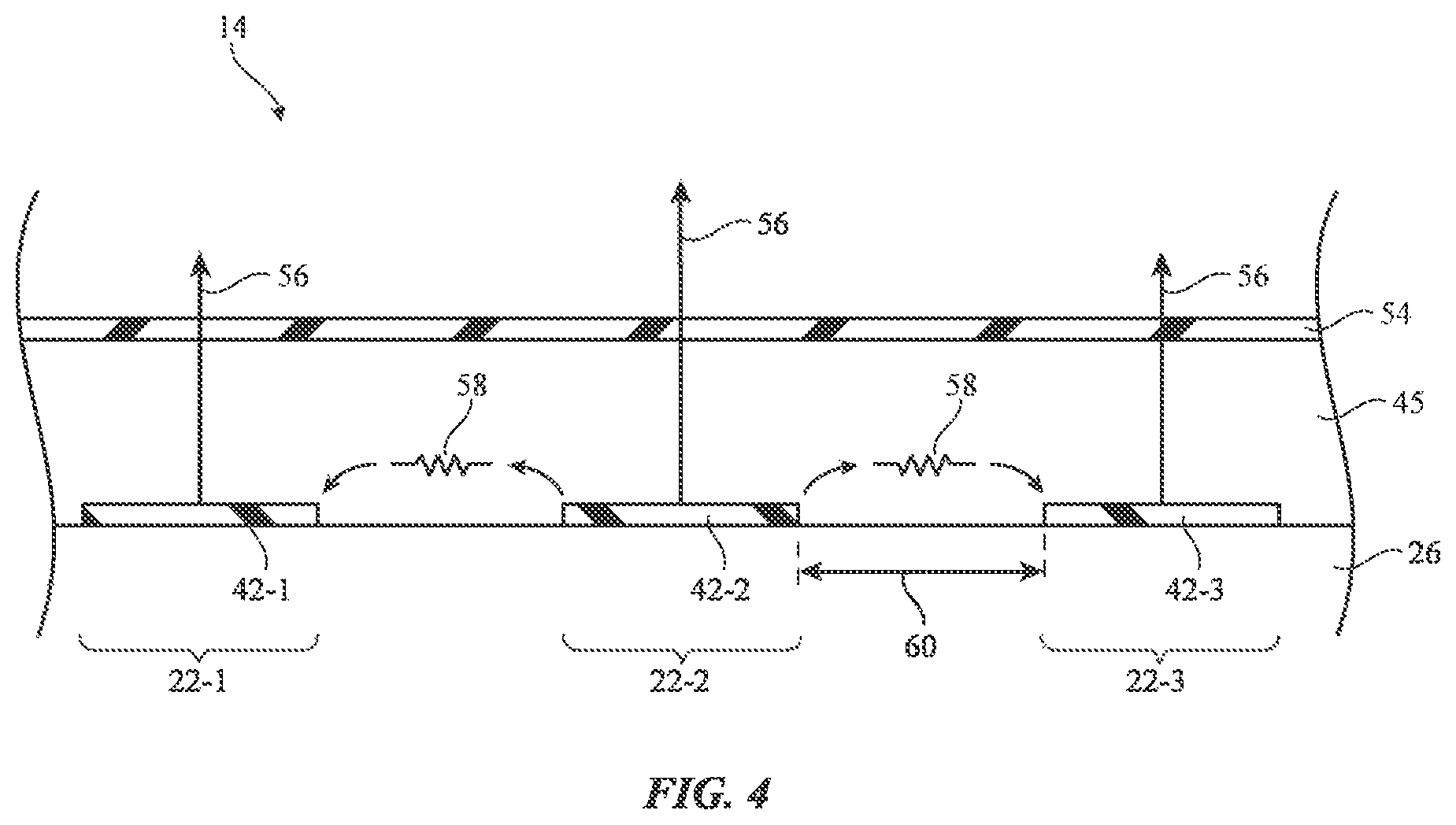 Patent US12108632 Figure 4 – Organic light-emitting diode display with pixel definition layers