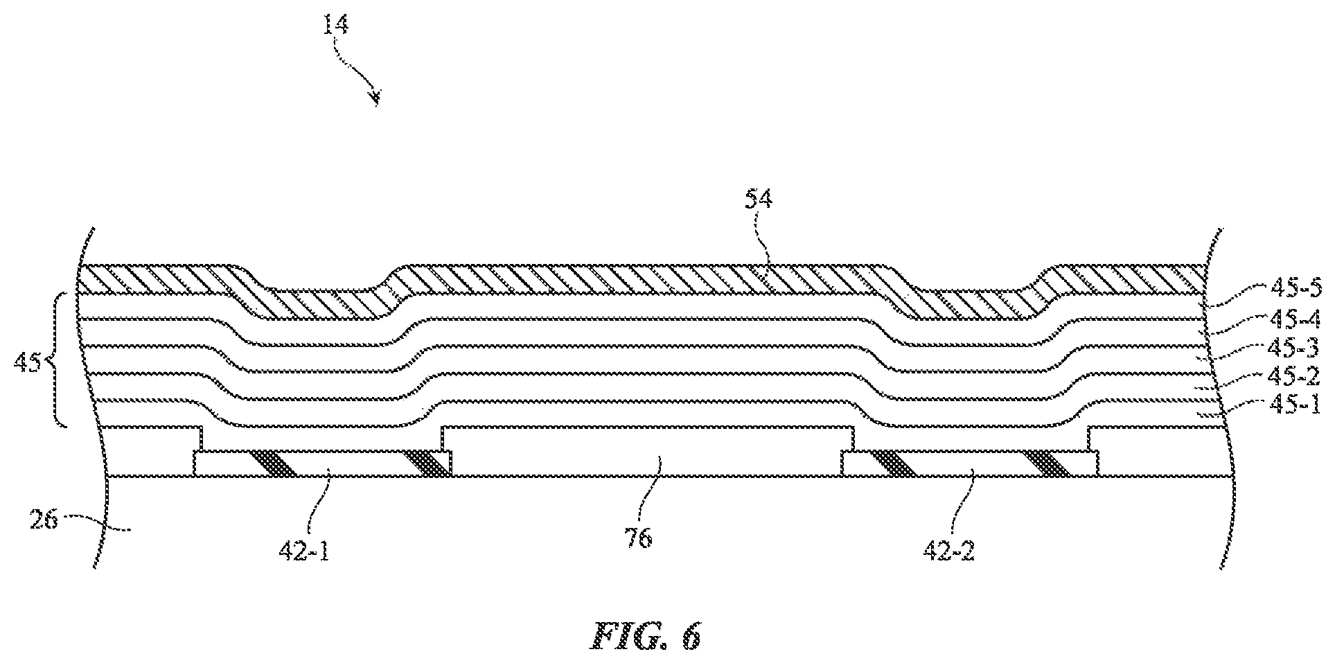 Patent US12108632 Figure 6 – Organic light-emitting diode display with pixel definition layers