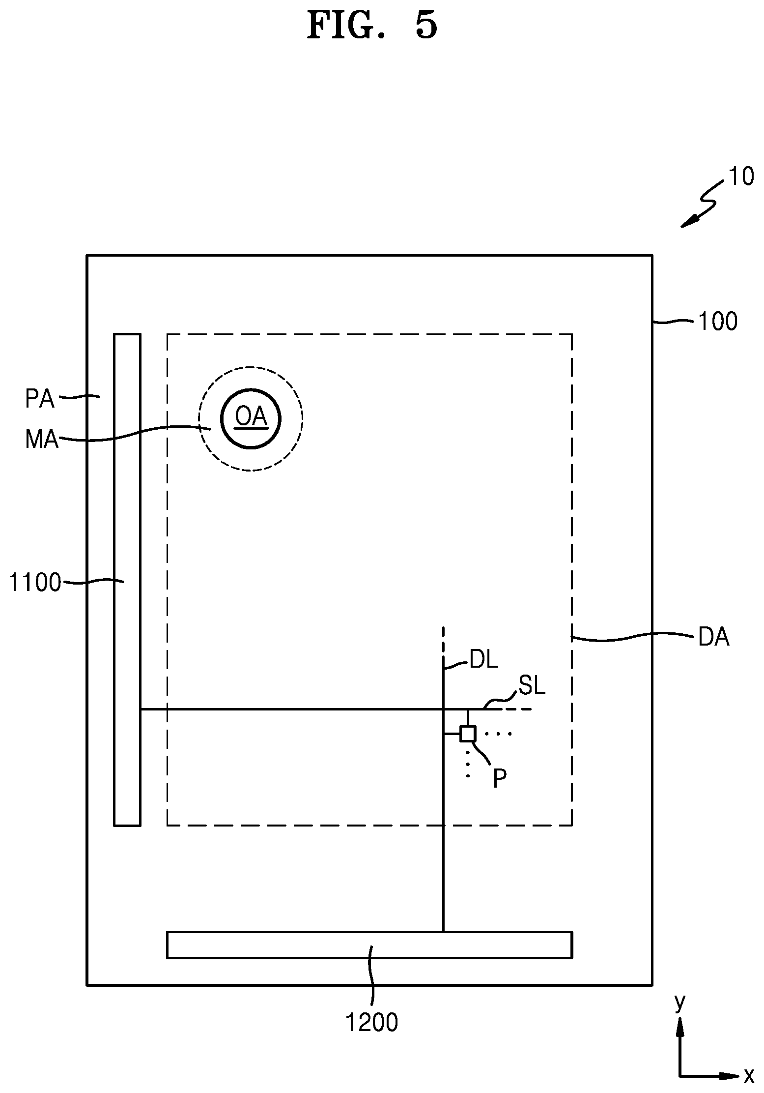 Patent US12108633 Figure 12 – Display panel